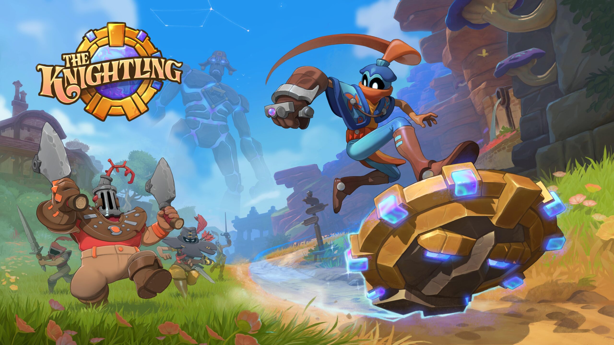 ALL HEROES START SMALL IN THE KNIGHTLING, OUT NOW ON PC, PLAYSTATION®5 & XBOX SERIES X. S