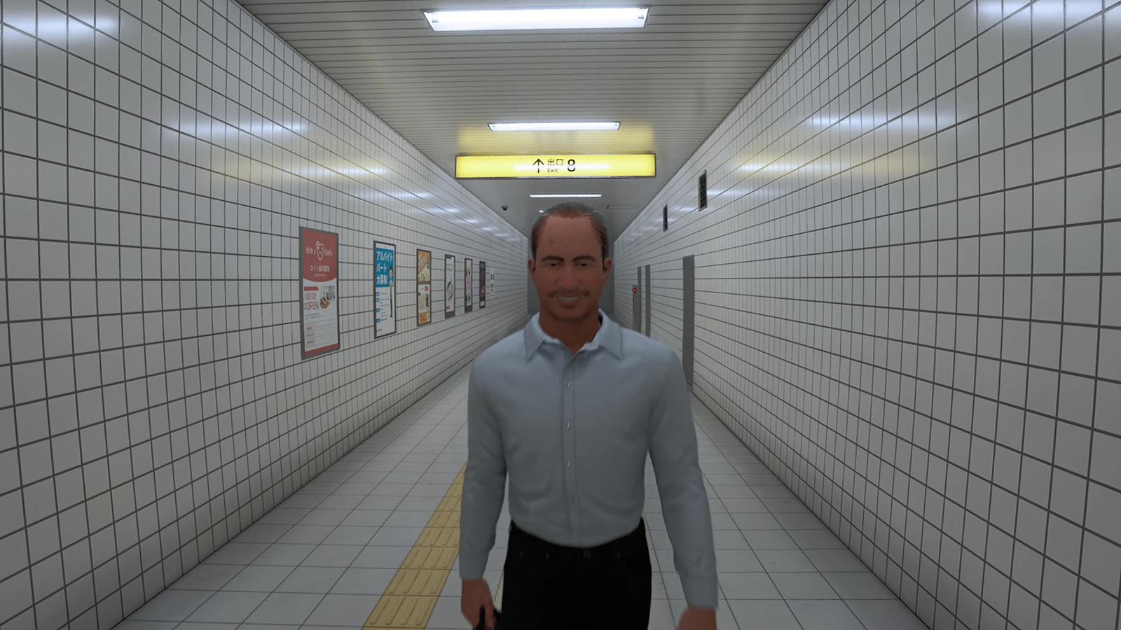 The Exit 8 perfectly captures the surreal horror of navigating a busy tube station. Rock Paper Shotgun