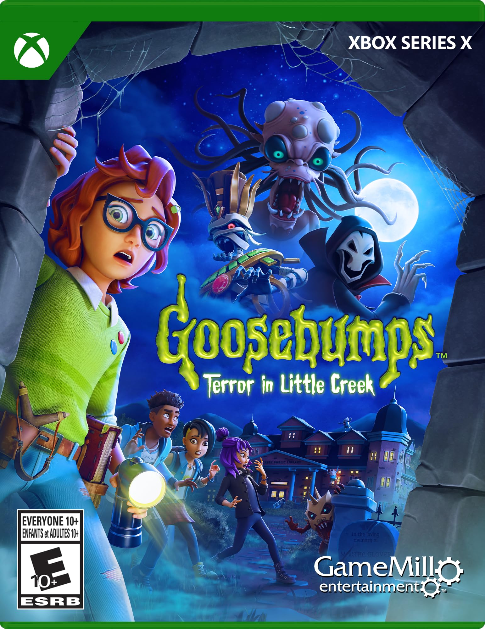 Goosebumps Terror in Little Creek Series X: Xbox Series X: Video Games
