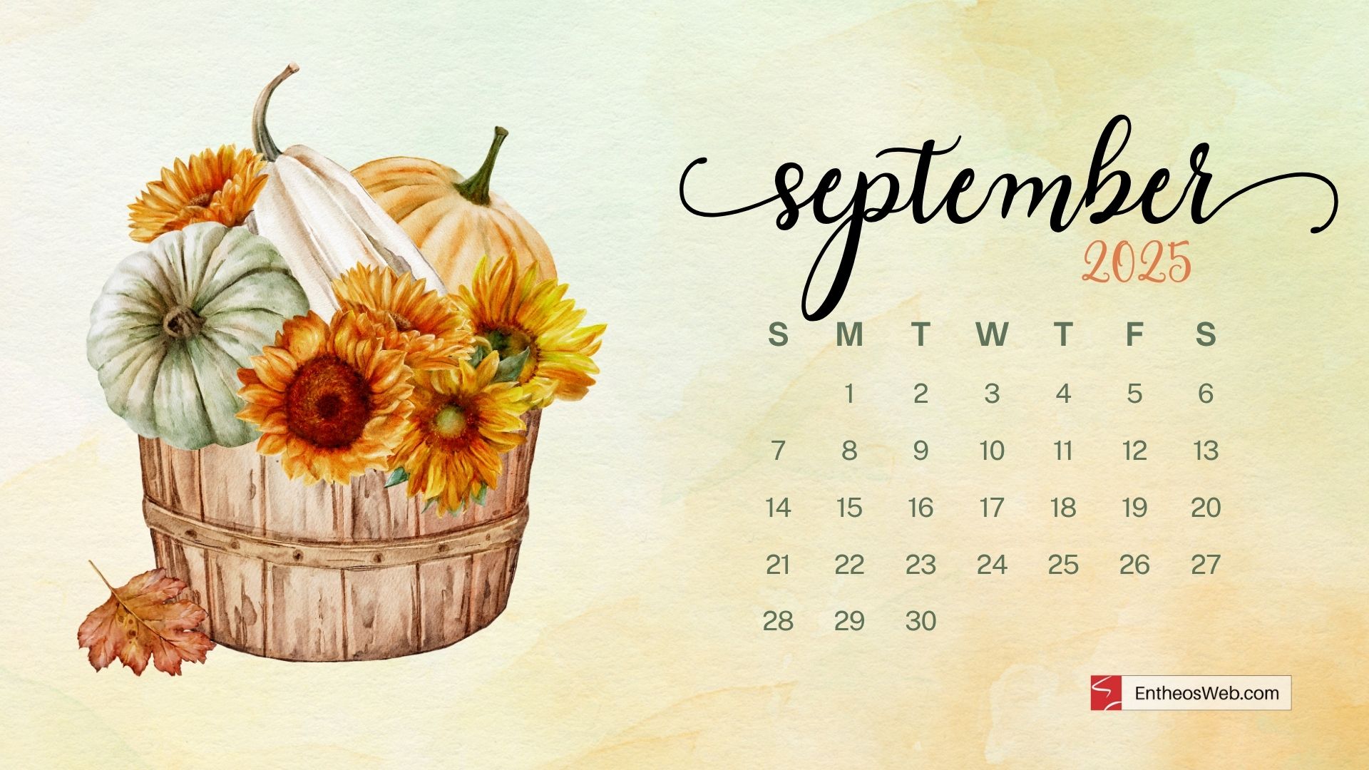 September 2025 Desktop Wallpaper