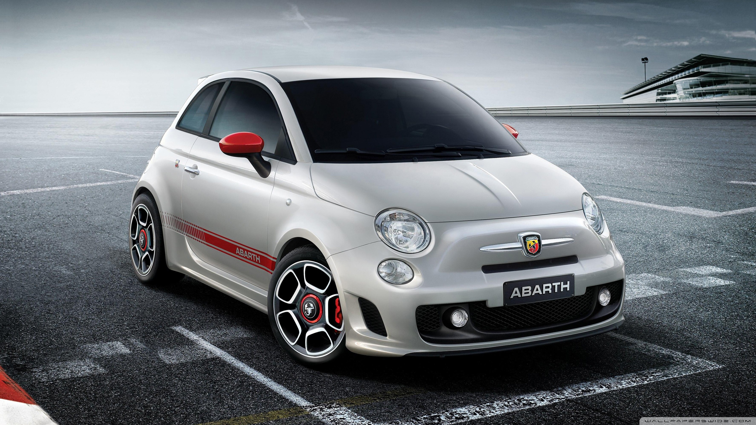 Fiat 500 Abarth 4K UHD Wallpaper for UltraHD Desktop and TV, Widescreen and UltraWide Display, Dual Monitor, Smartphone and Tablet Devices