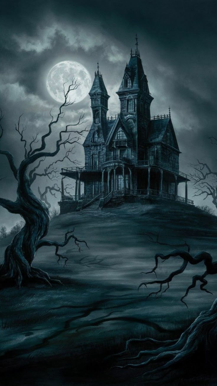 Beautiful Darkness. Haunted house picture, Halloween wallpaper iphone background, Gothic landscape