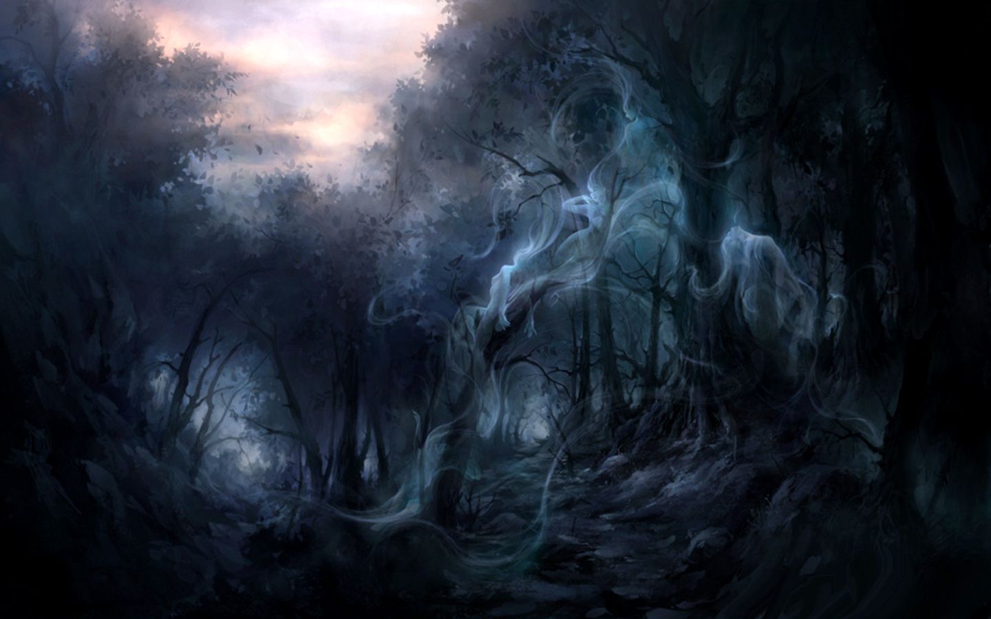 Gothic Forest Wallpaper, HD Gothic Forest Background on WallpaperBat