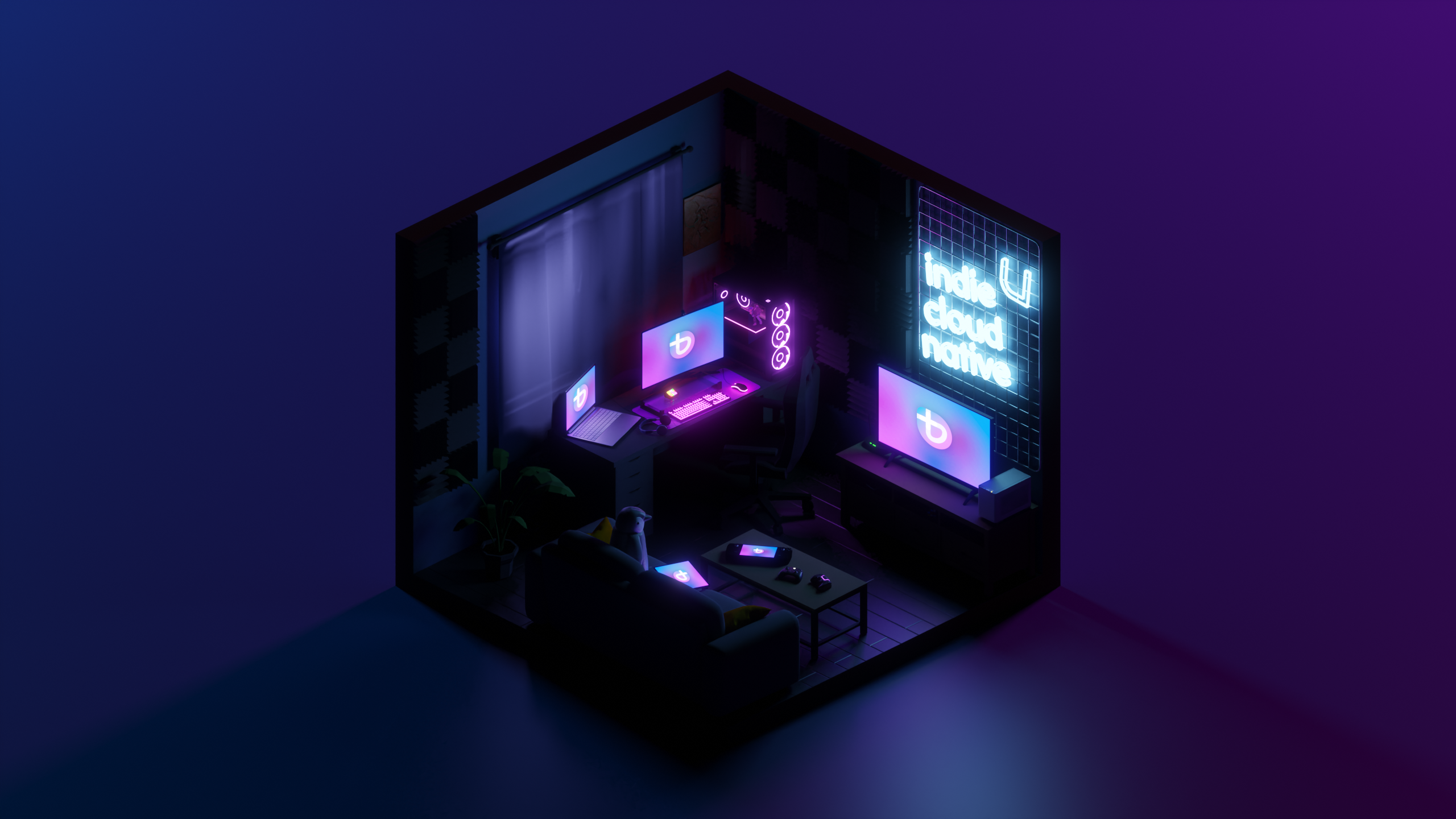 Today's update features a new wallpaper