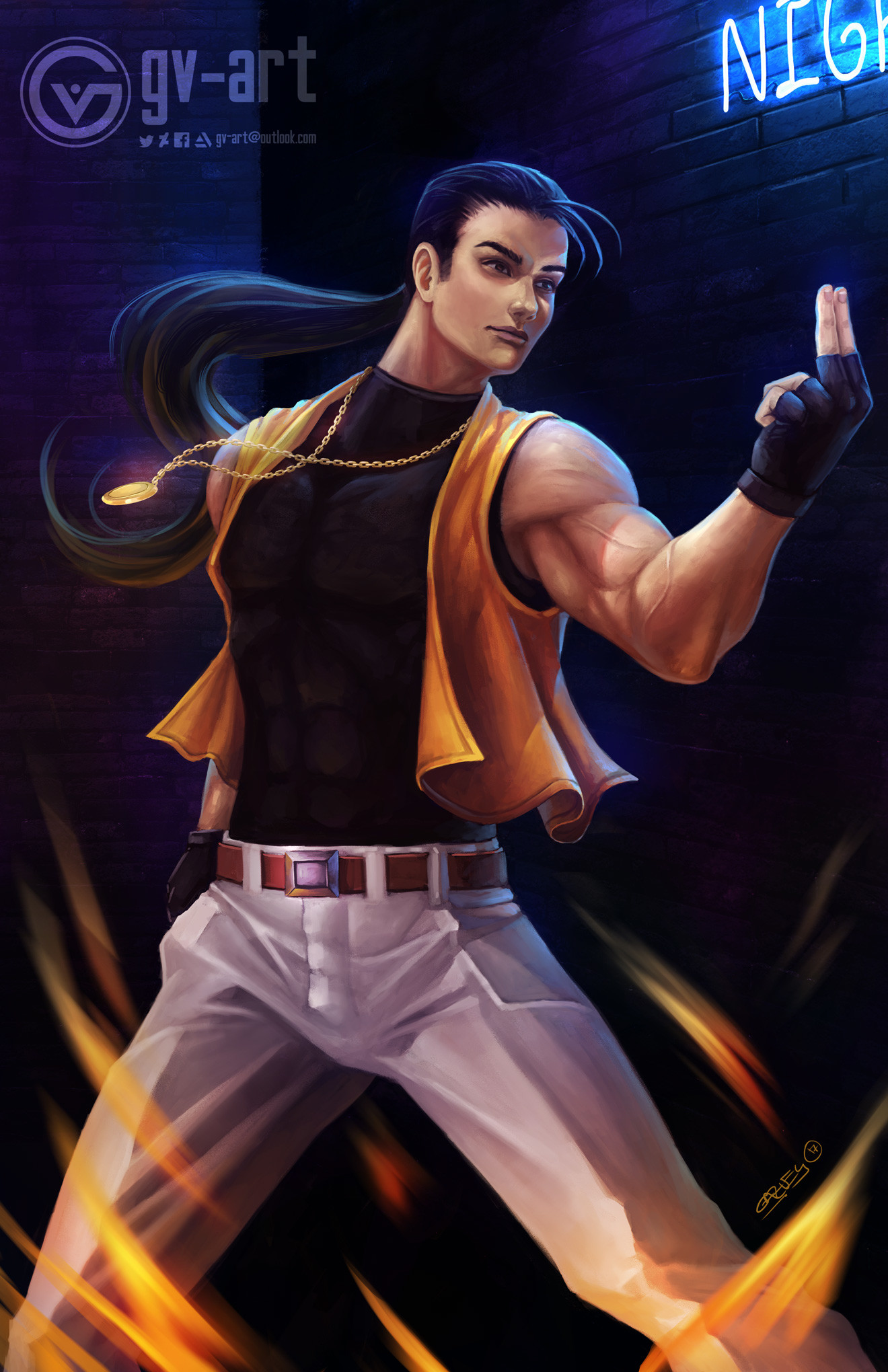 Robert García KOF 95 Tribute
