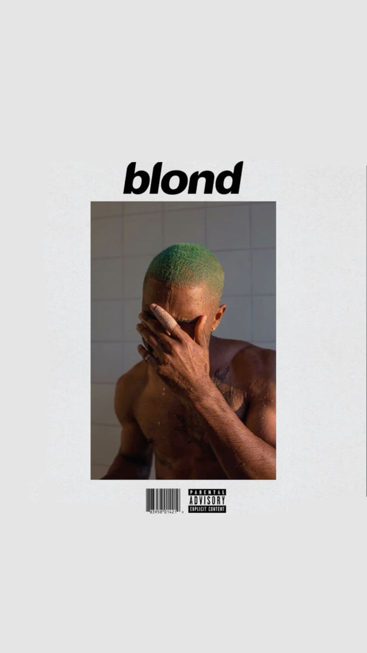 Frank Ocean Blond Album Cover Wallpaper