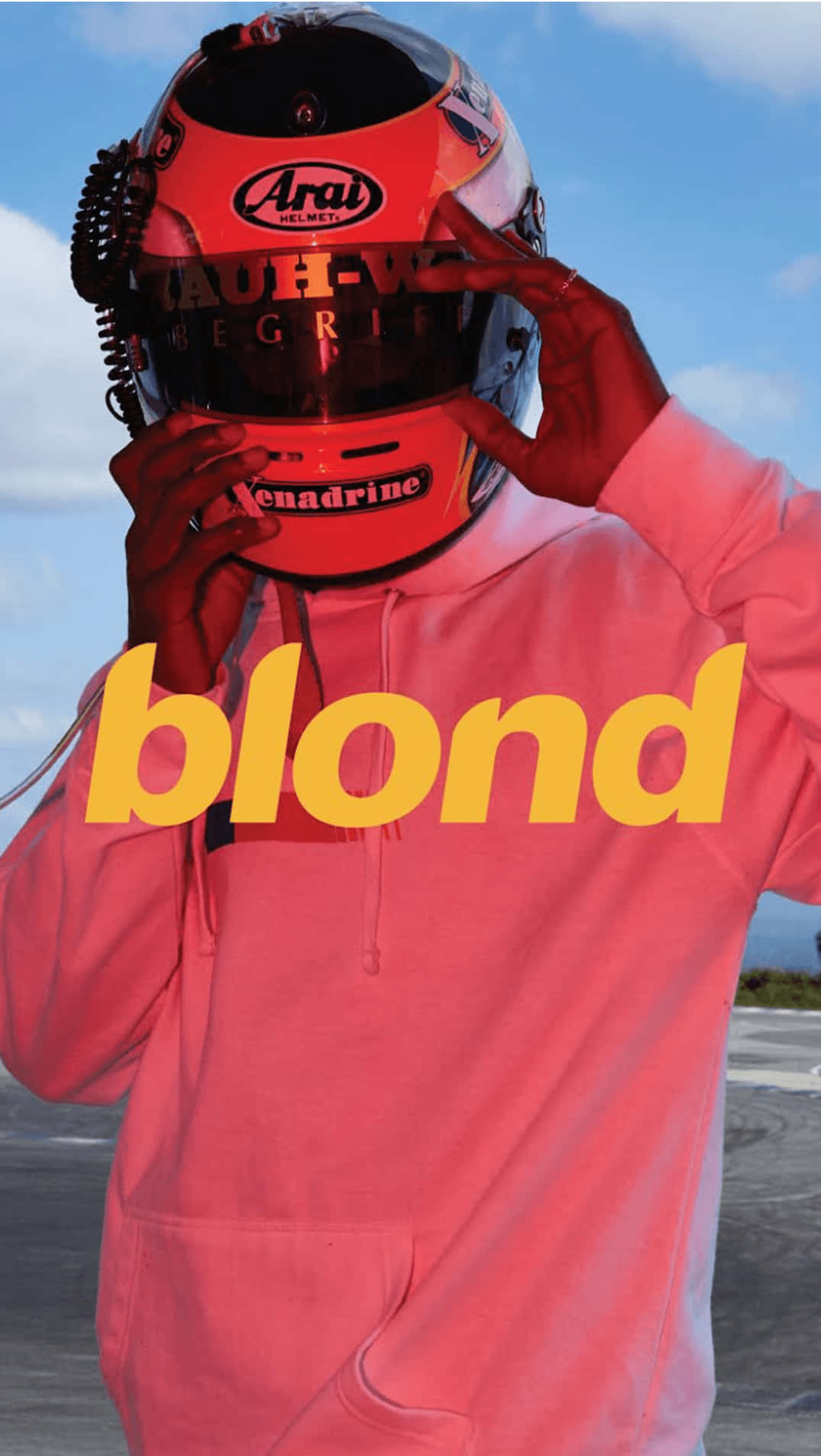 Download Frank Ocean's critically acclaimed album Blonde Wallpaper
