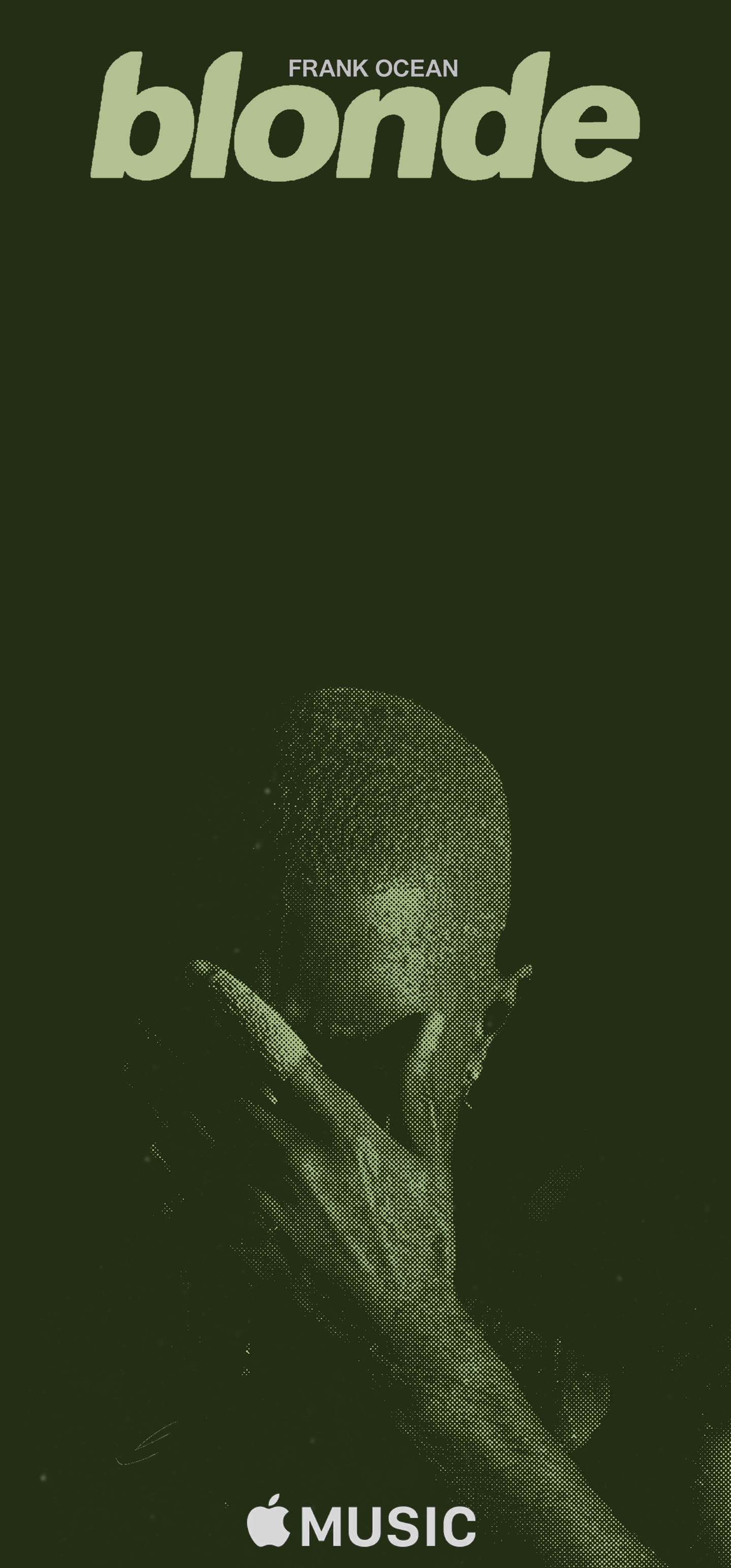 Blonde wallpaper (made by me)