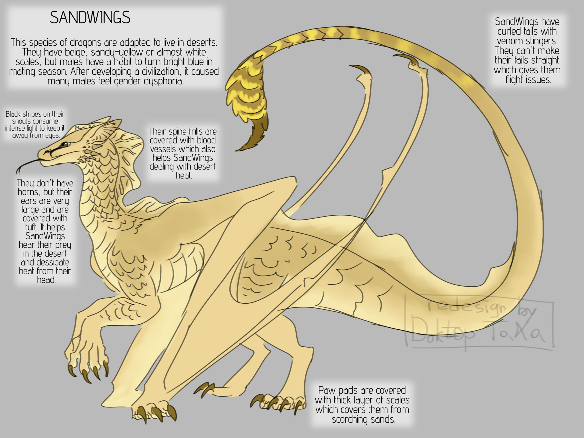 REIMAGINED WINGS OF FIRE DRAGONS