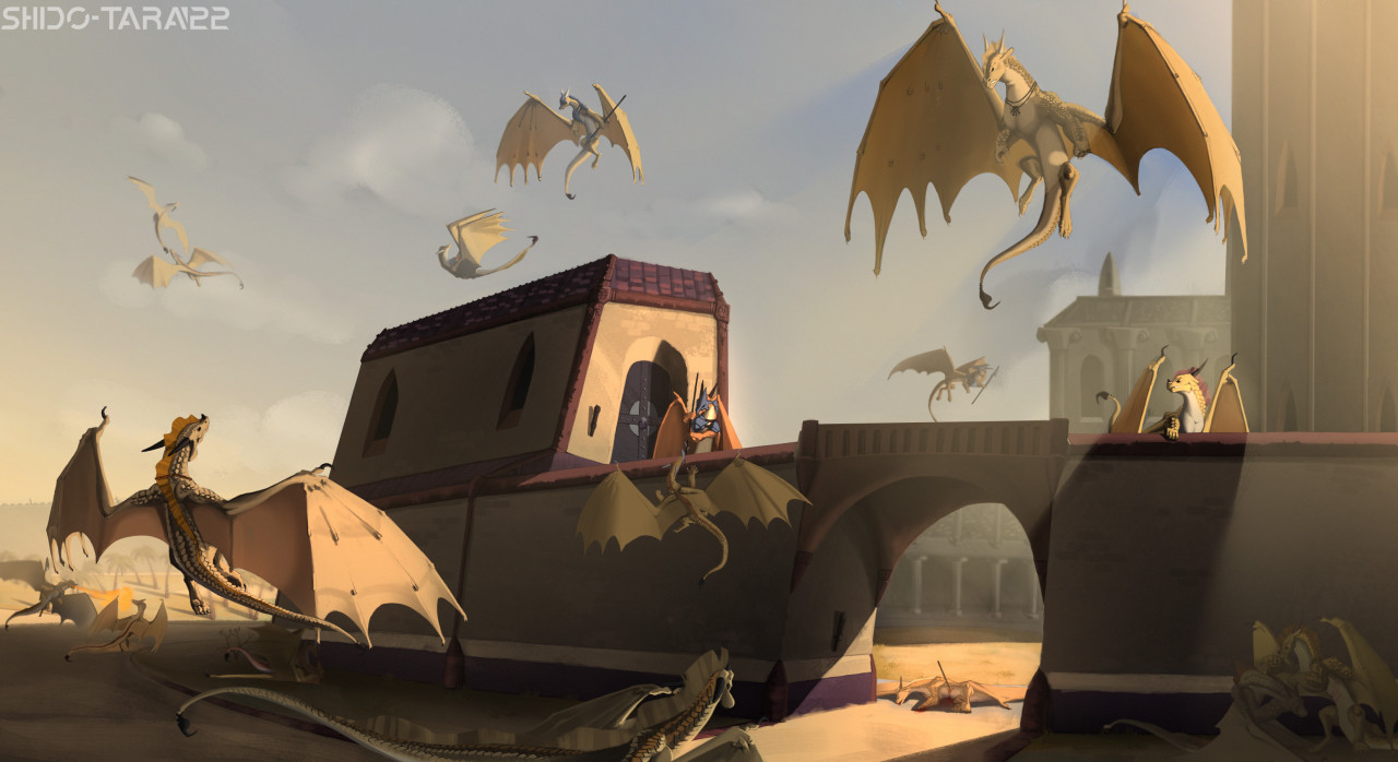 Thorn's Attack On Sandwing Stronghold[commission] By Shido Tara Fur Affinity [dot] Net