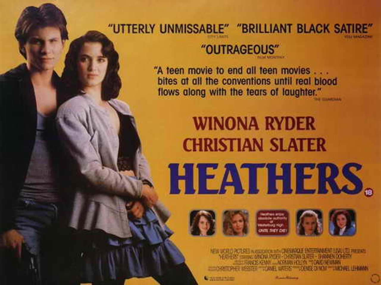 Heathers Movie Poster Print (11 x 17) # MOVEE9044
