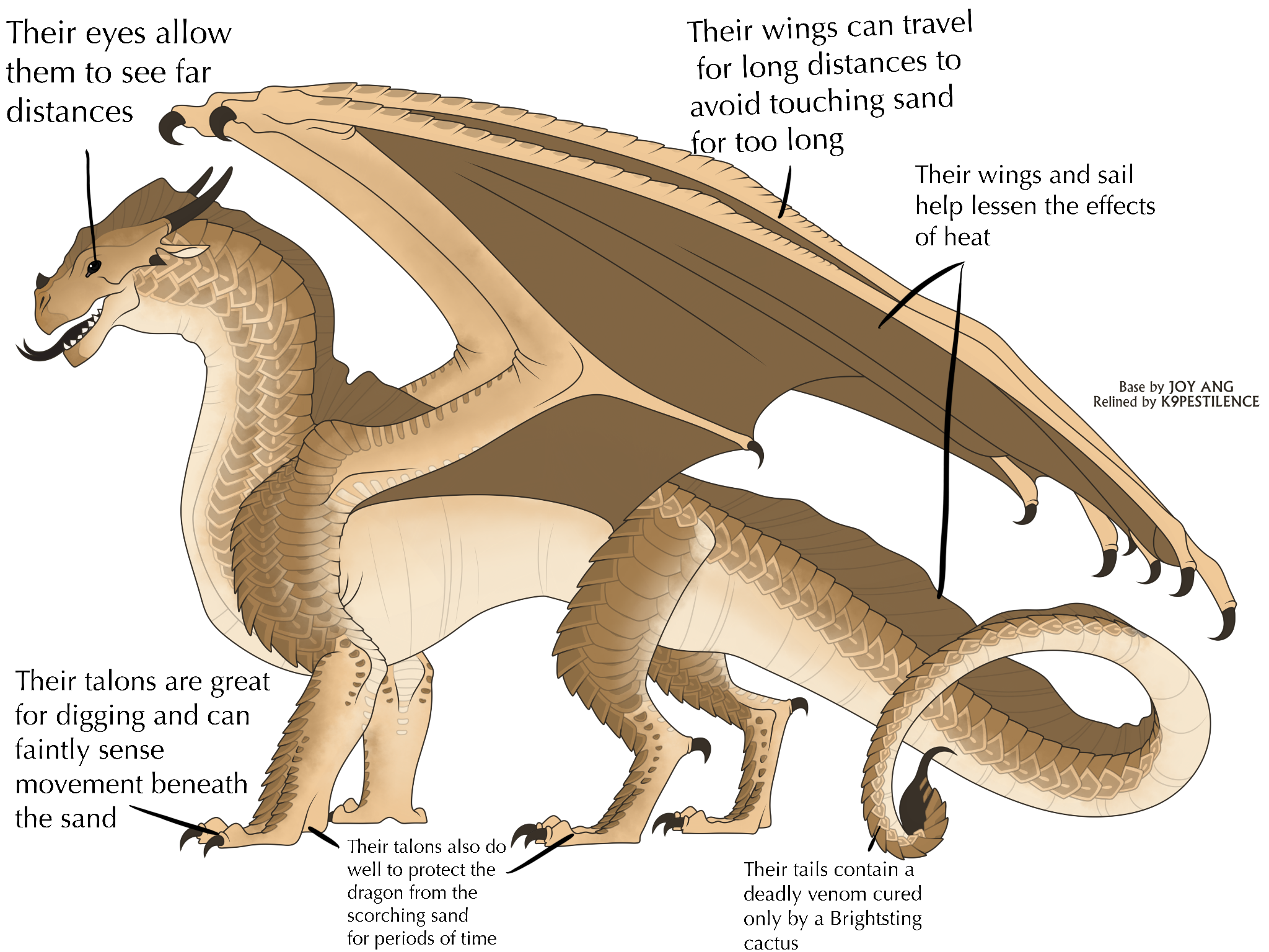 Salamander's Study of Dragons 2: SandWings