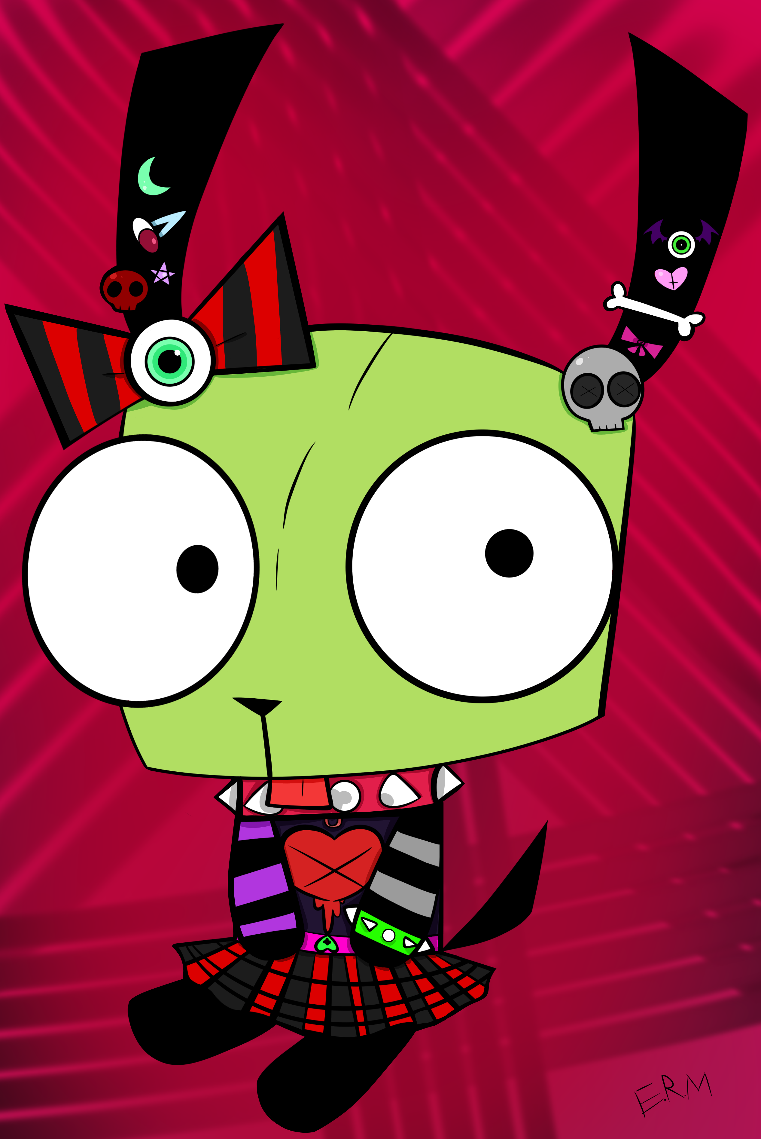 Gurokawa SceneEmo Gir (Art by me)