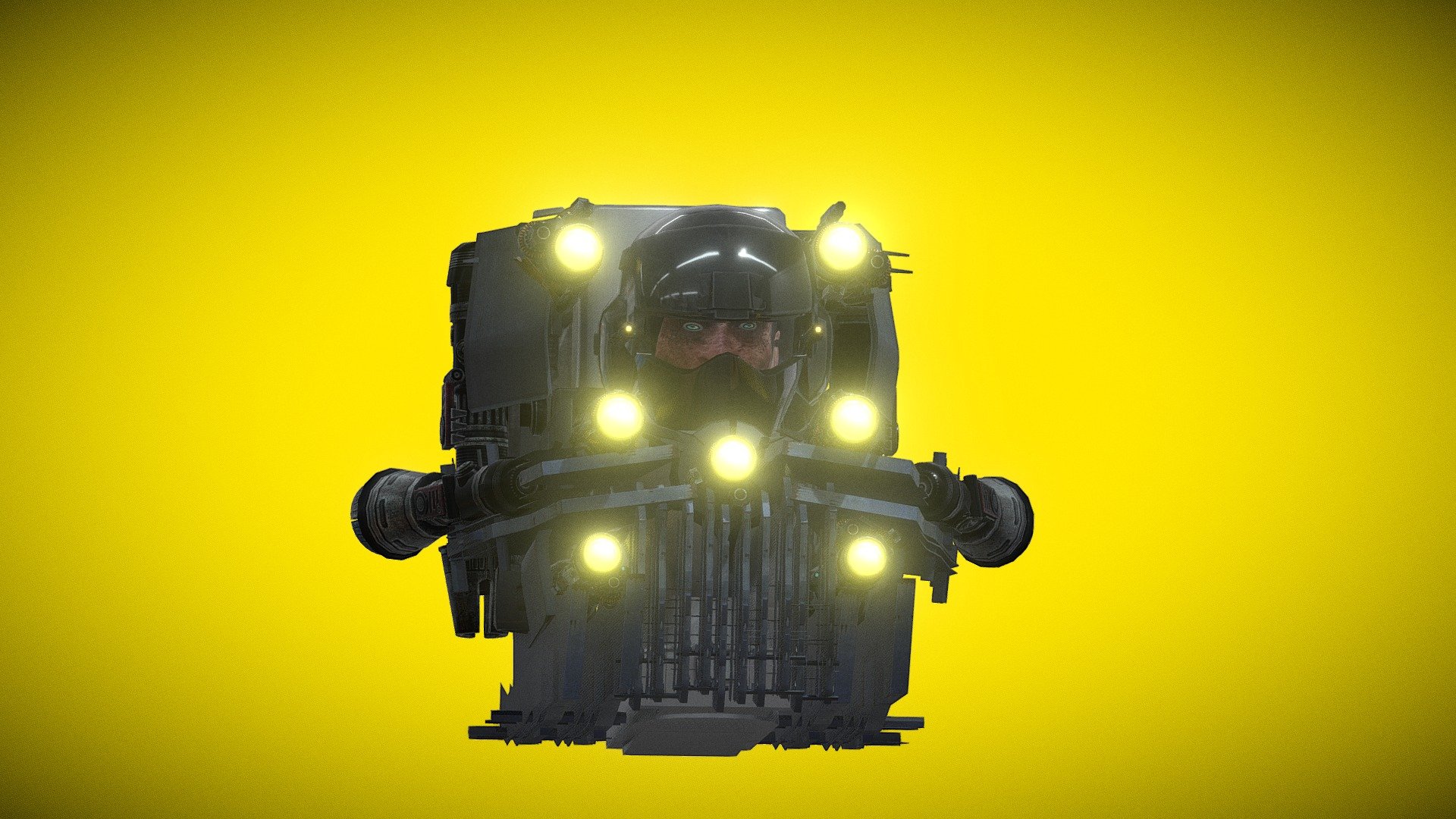 G Toilet 4.0 (Battle Mode) Free 3D Model By Pumpkin [912a018]