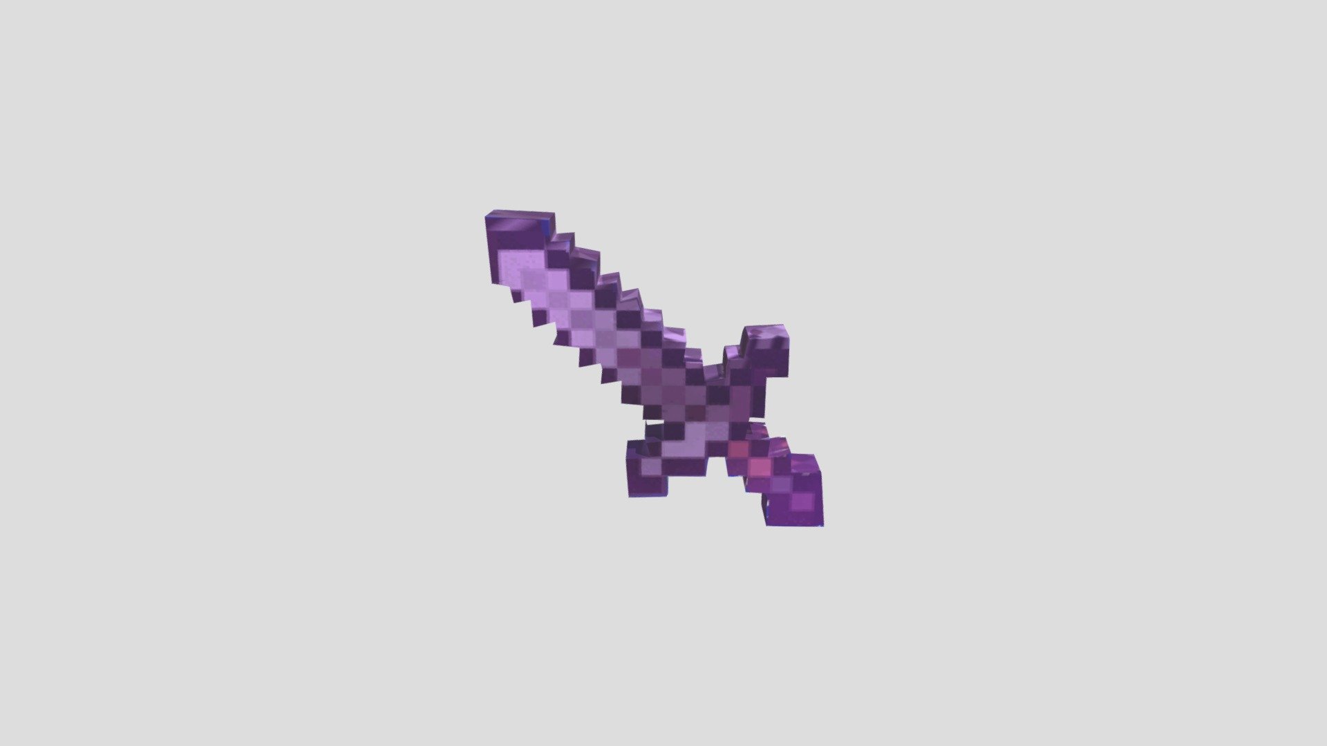Enchanted Netherite Sword ( PLEASE FOLLOW ) Free 3D model by Ansh Rawat [7cbac14]