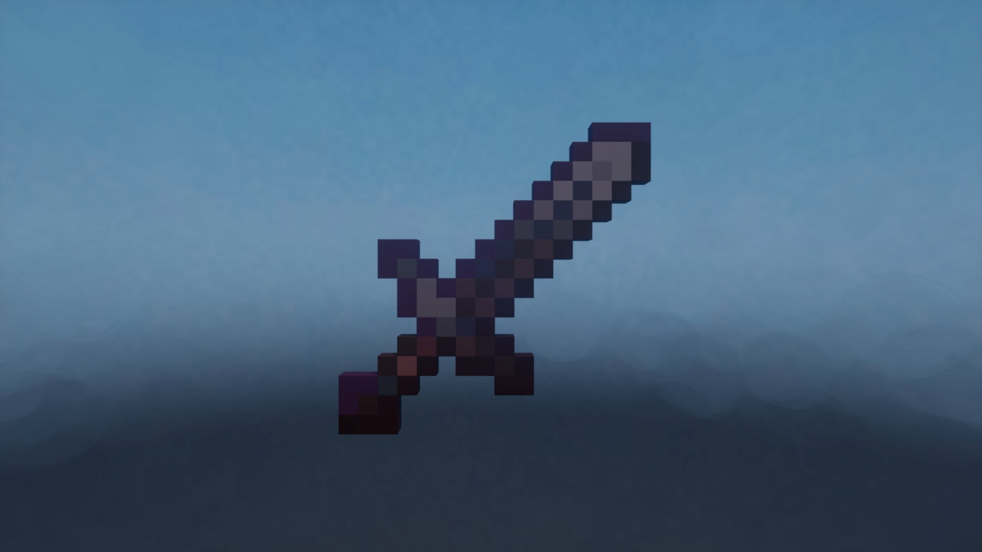 Photos of Minecraft. Netherite Sword. Indreams™ companion website