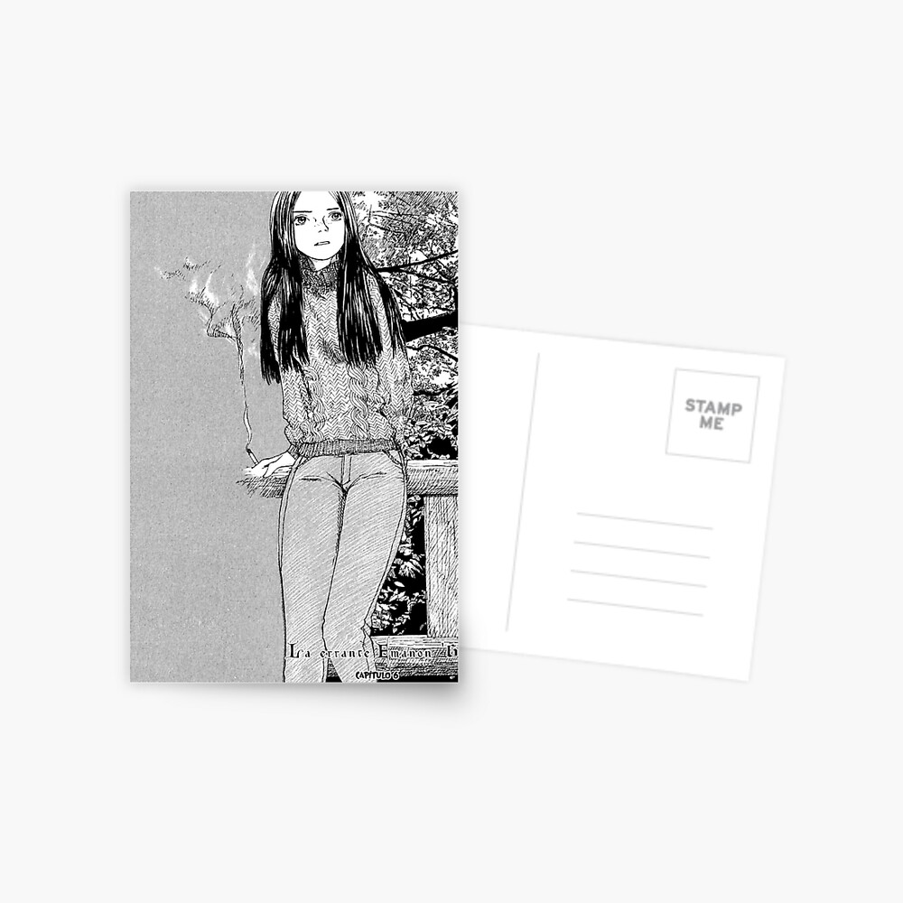 emanon manga smoking Postcard