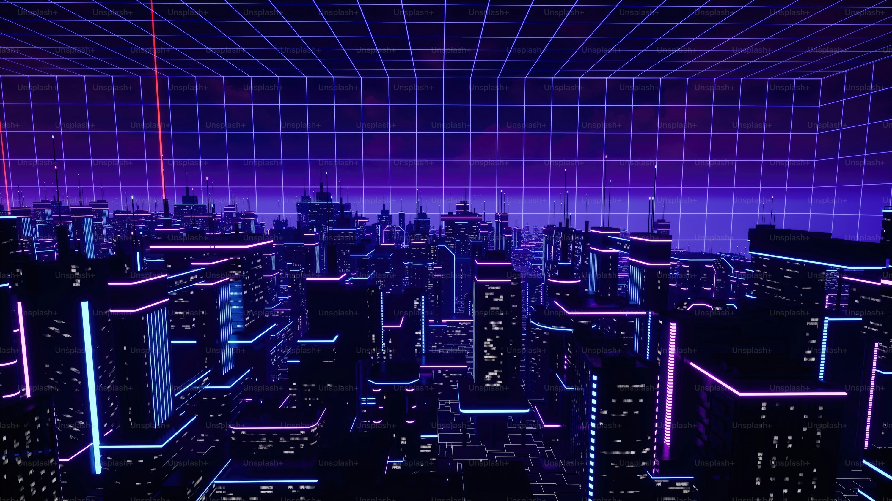 Synthwave Picture. Download Free Image
