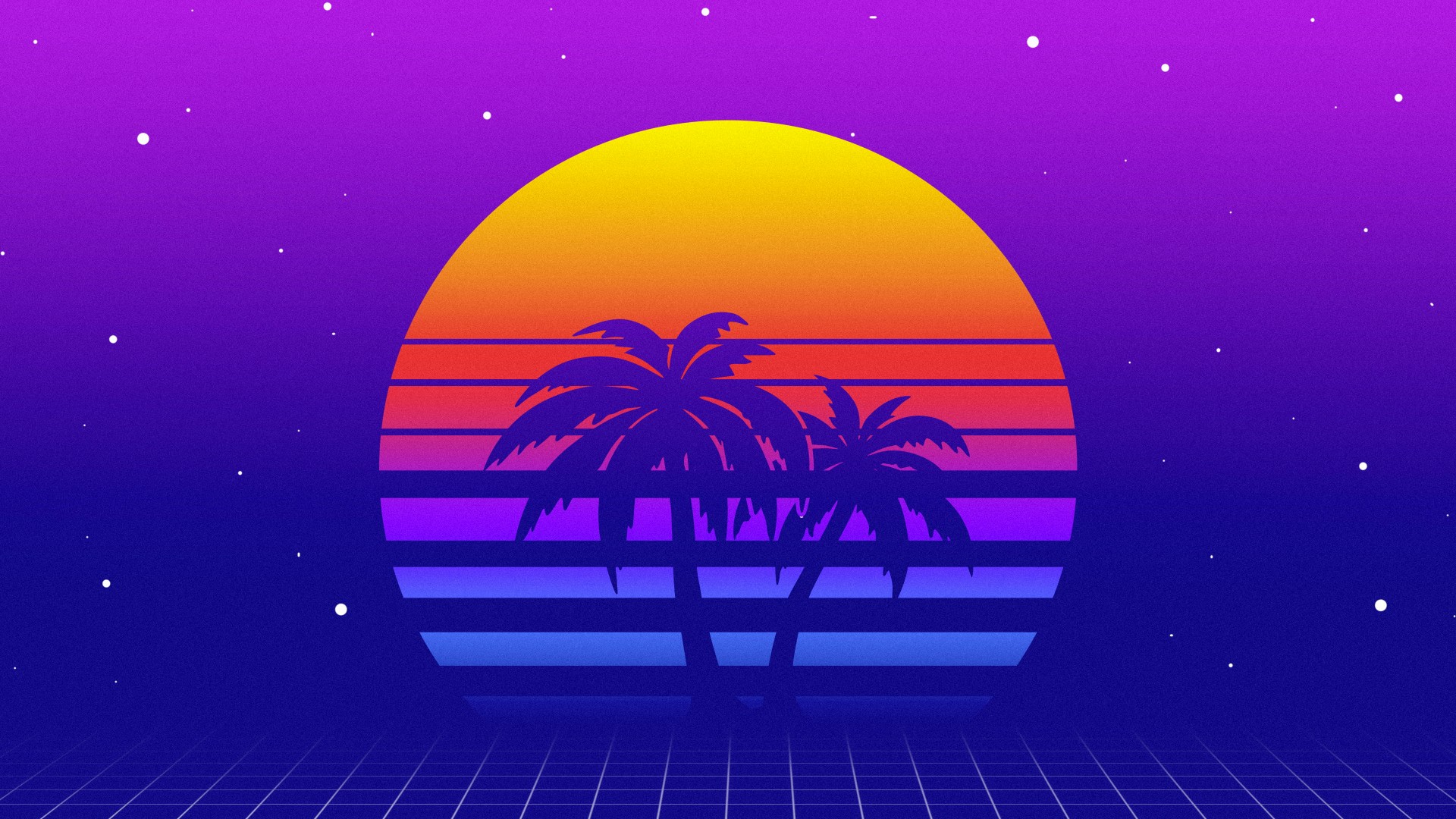 Retrowave Digital Art Synthwave 4K HD Vaporwave Wallpaper