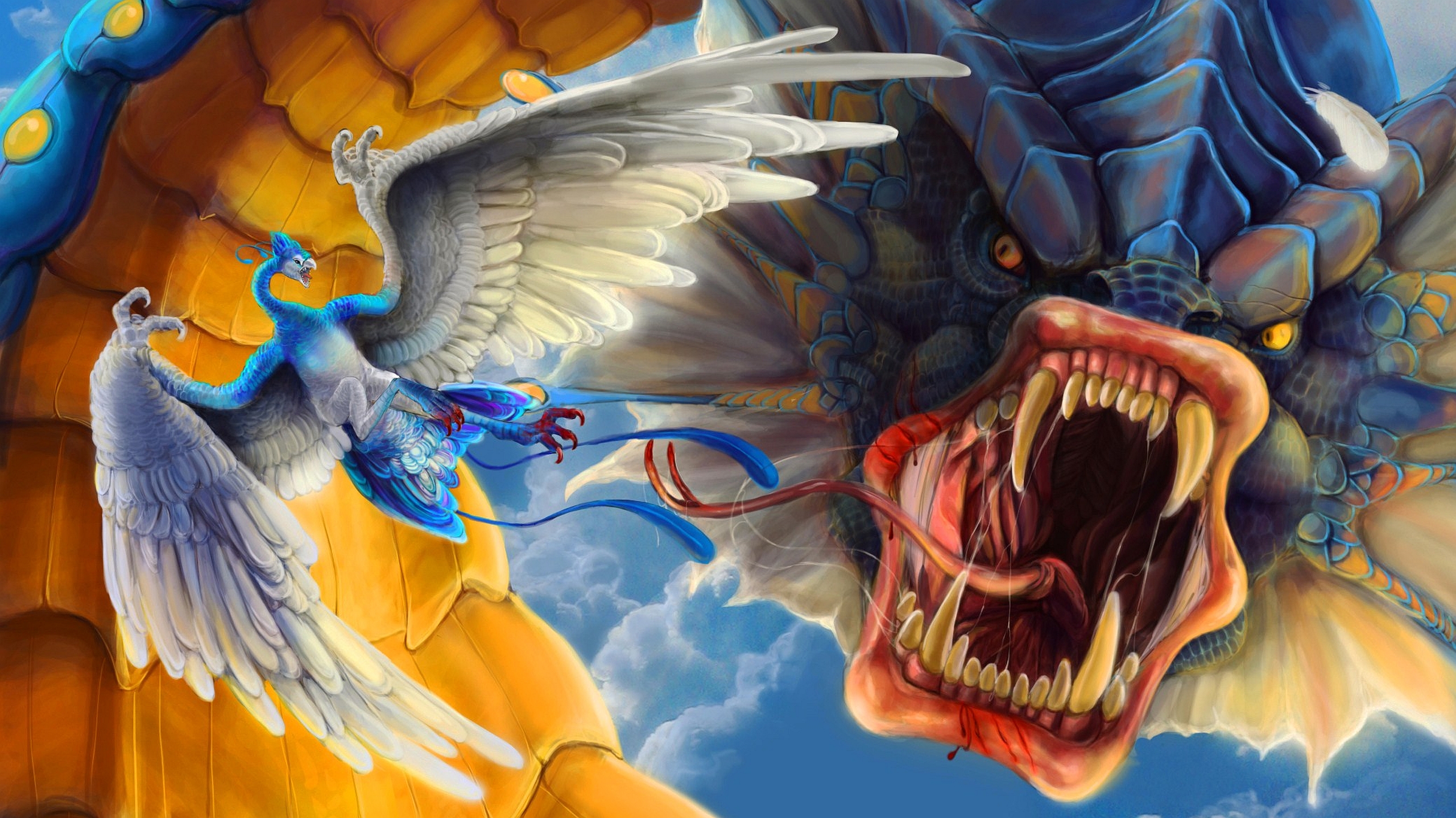 Epic Pokémon Battle HD Wallpaper