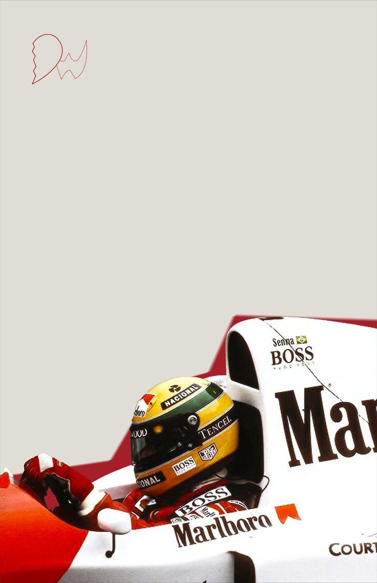 Ayrton Senna. Formula 1 Digital Print & Wallpaper