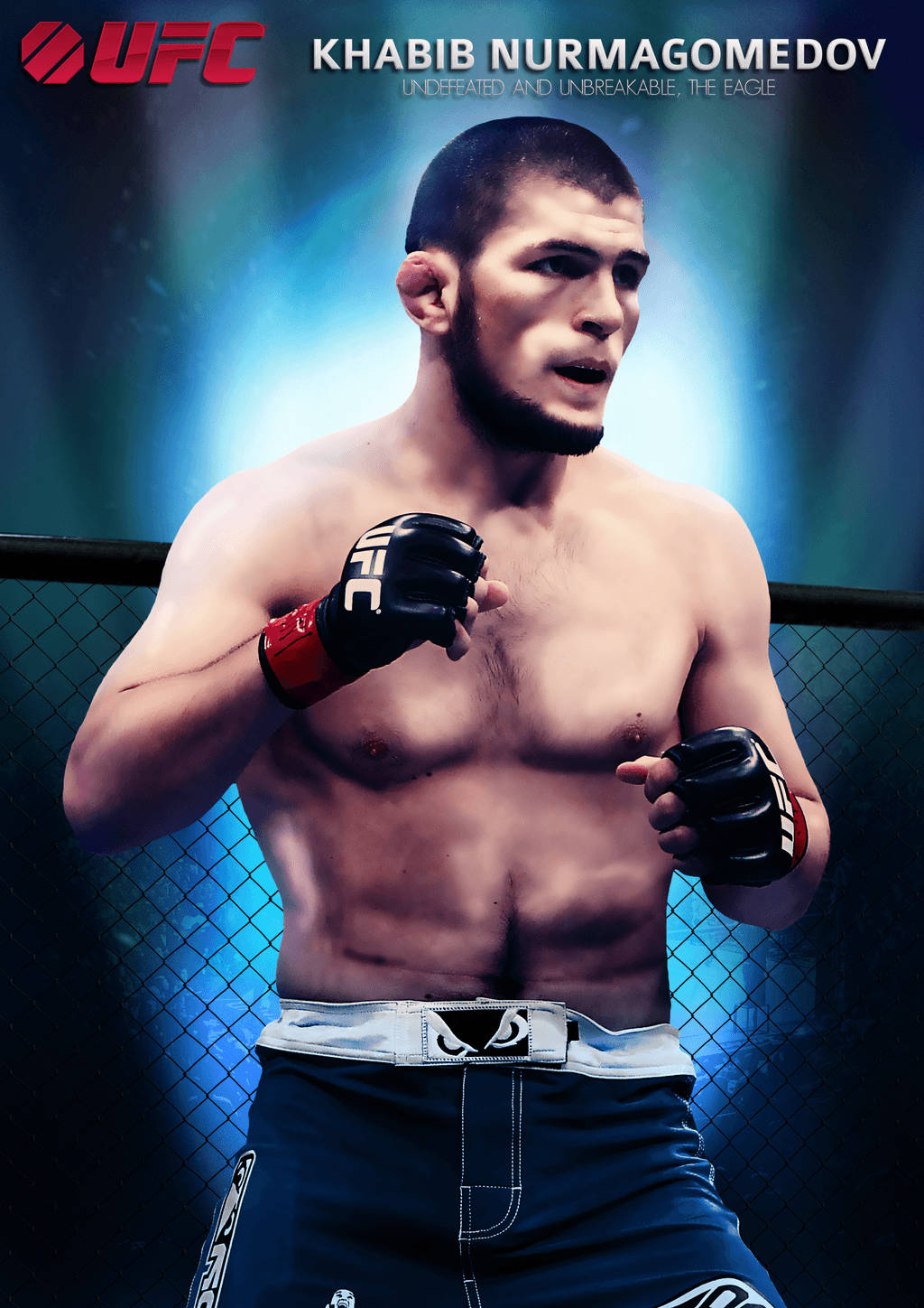 Download Khabib Nurmagomedov Poster Art Wallpaper