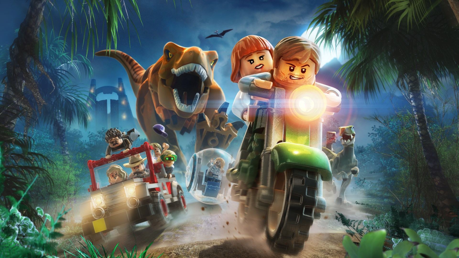 Lego Jurassic World Wallpaper 01 1920x1080