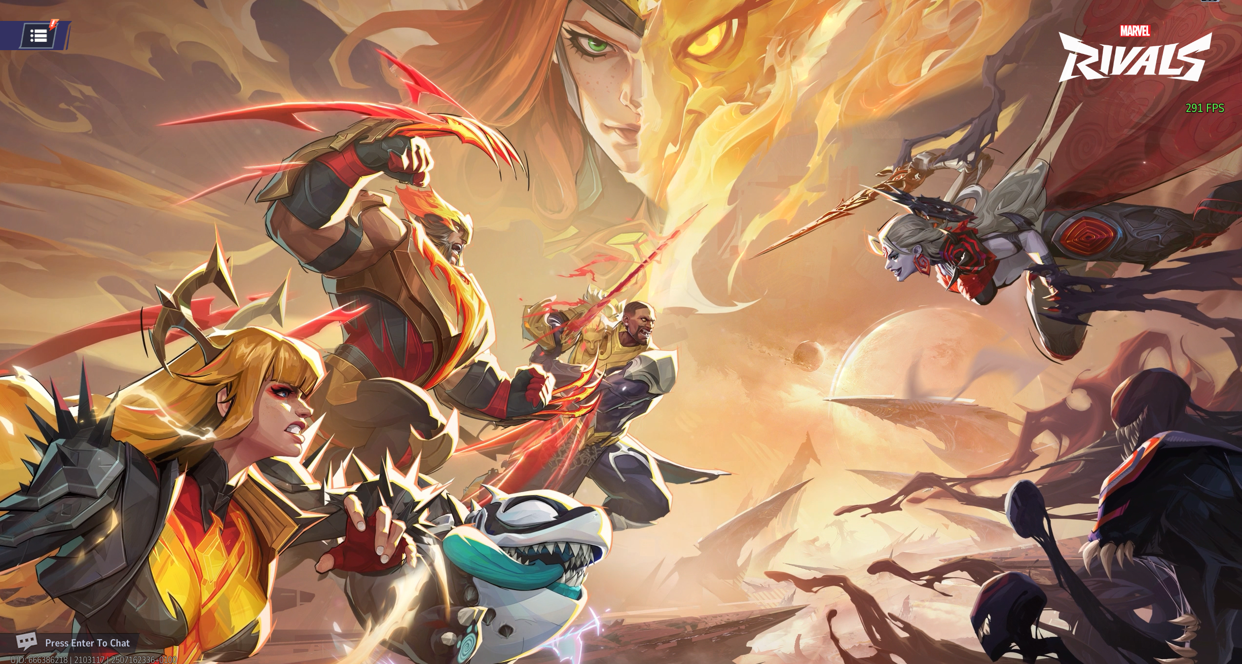 Marvel Rivals home page as a wallpaper engine wallpaper?