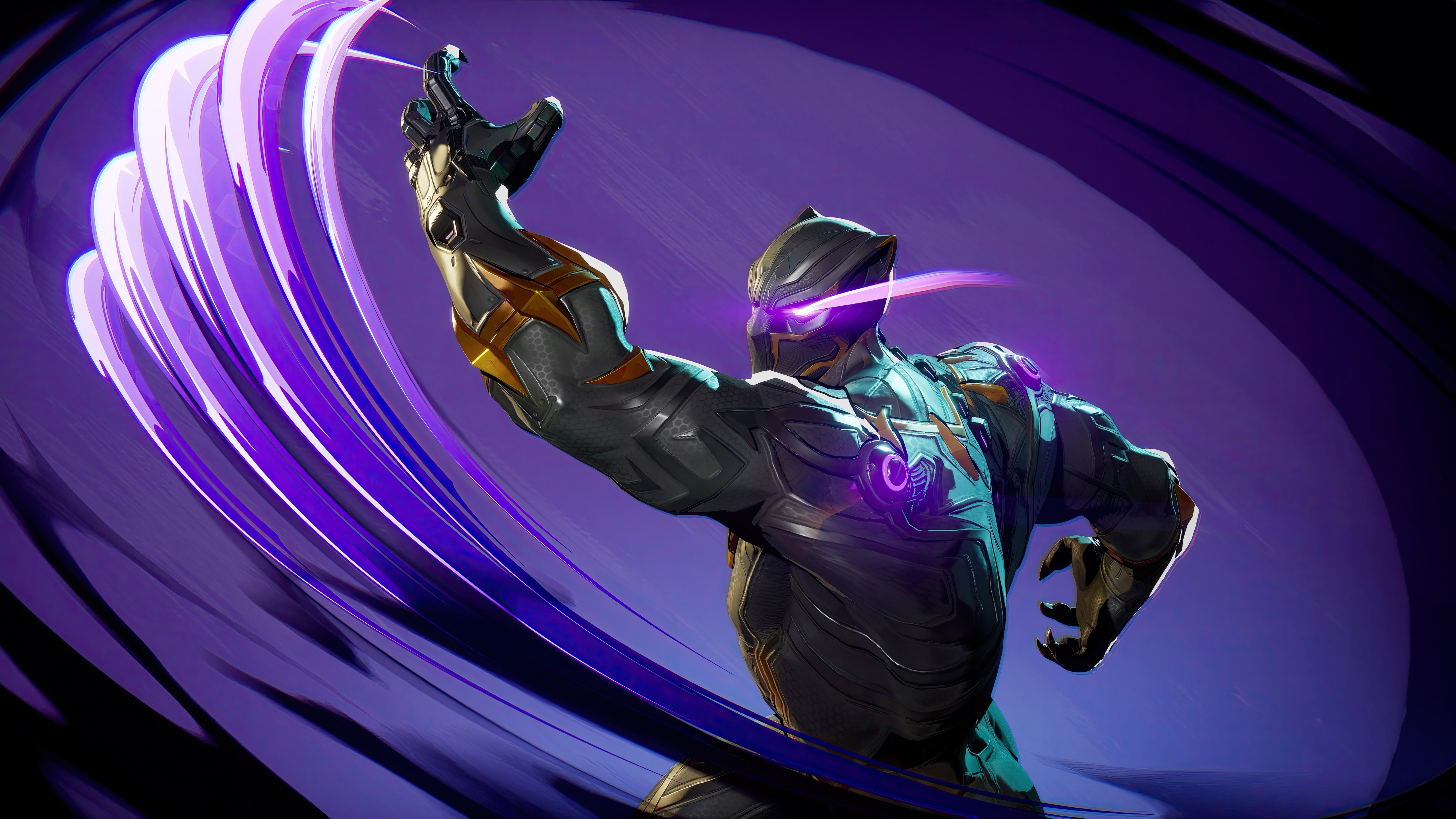 Black Panther Marvel Rivals Game HD Wallpaper