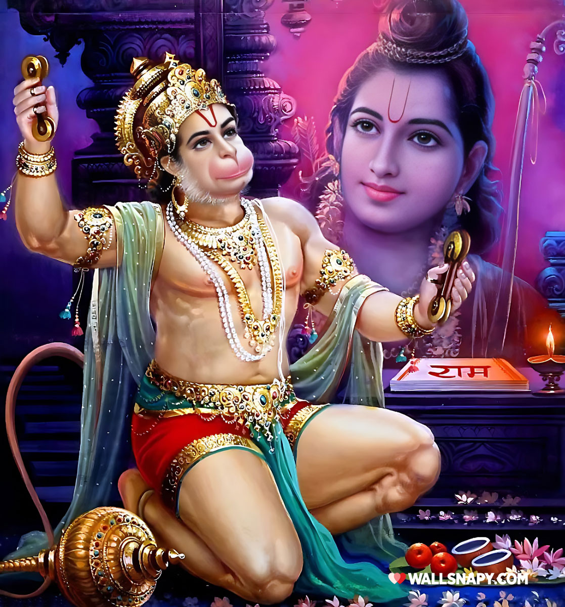 New jai shree ram hanuman HD wallpaper 4k 1200p