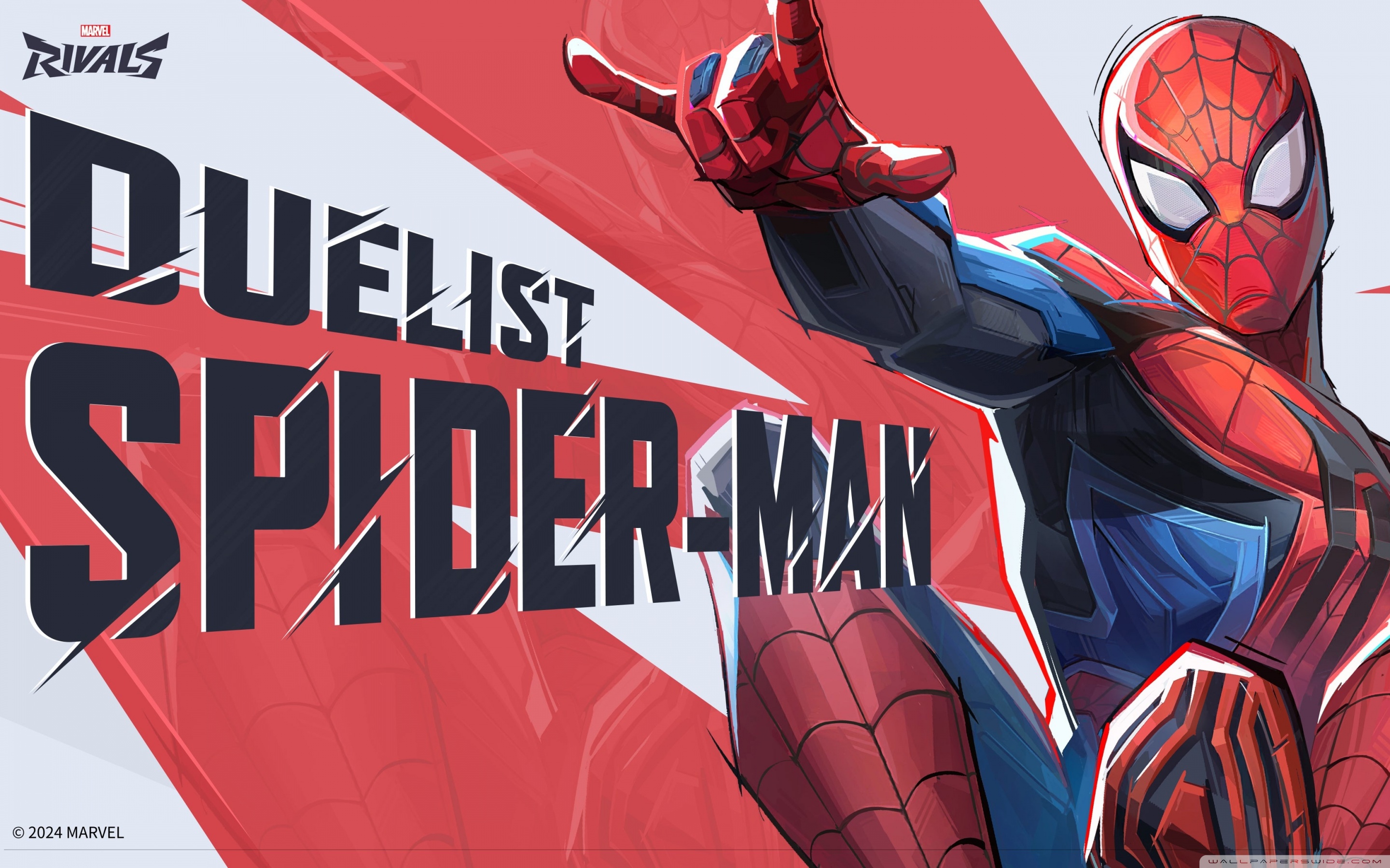 Spider Man Marvel Rivals Video Game 4K UHD Wallpaper for UltraHD Desktop and TV, Widescreen and UltraWide Display