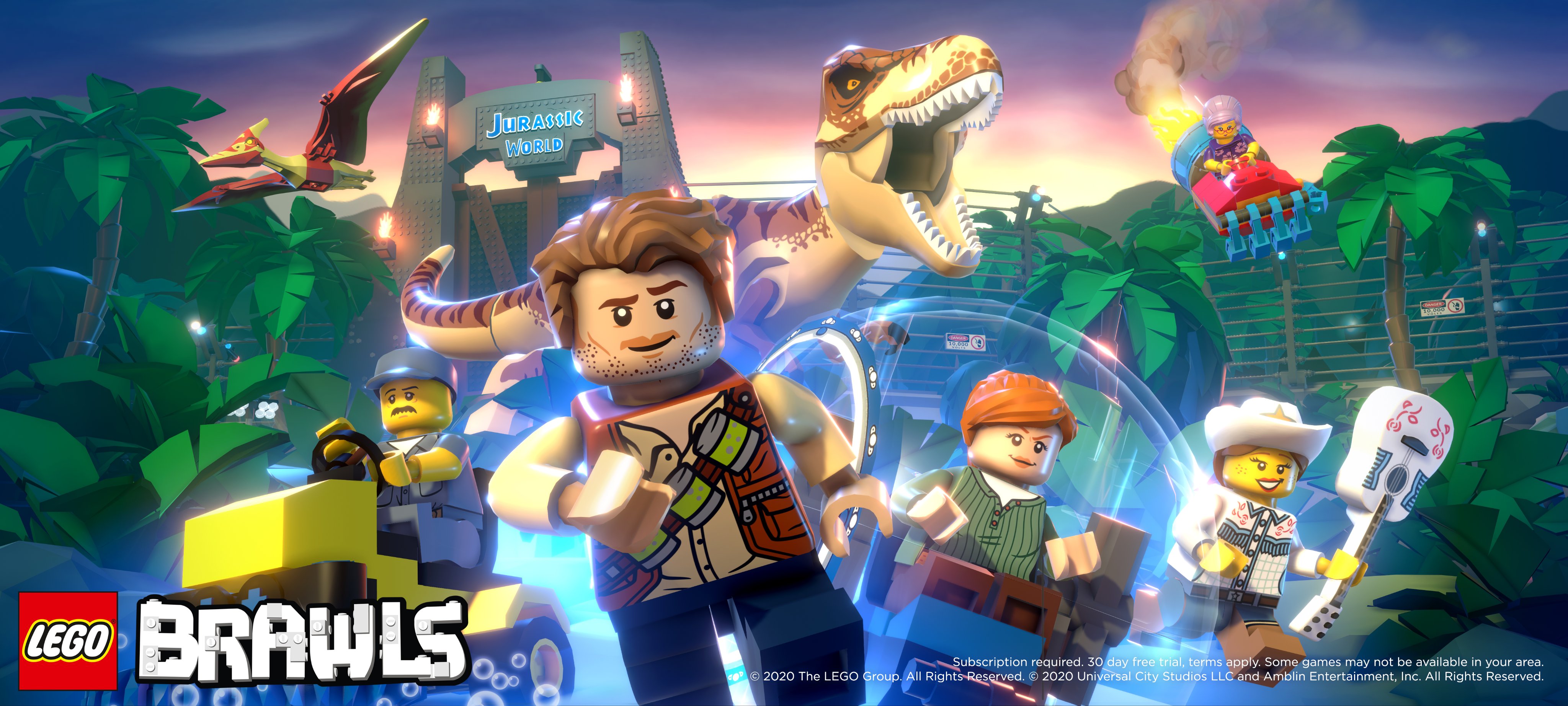 Jurassic Outpost #JurassicWorld Content Comes to LEGO Brawls Mobile Game