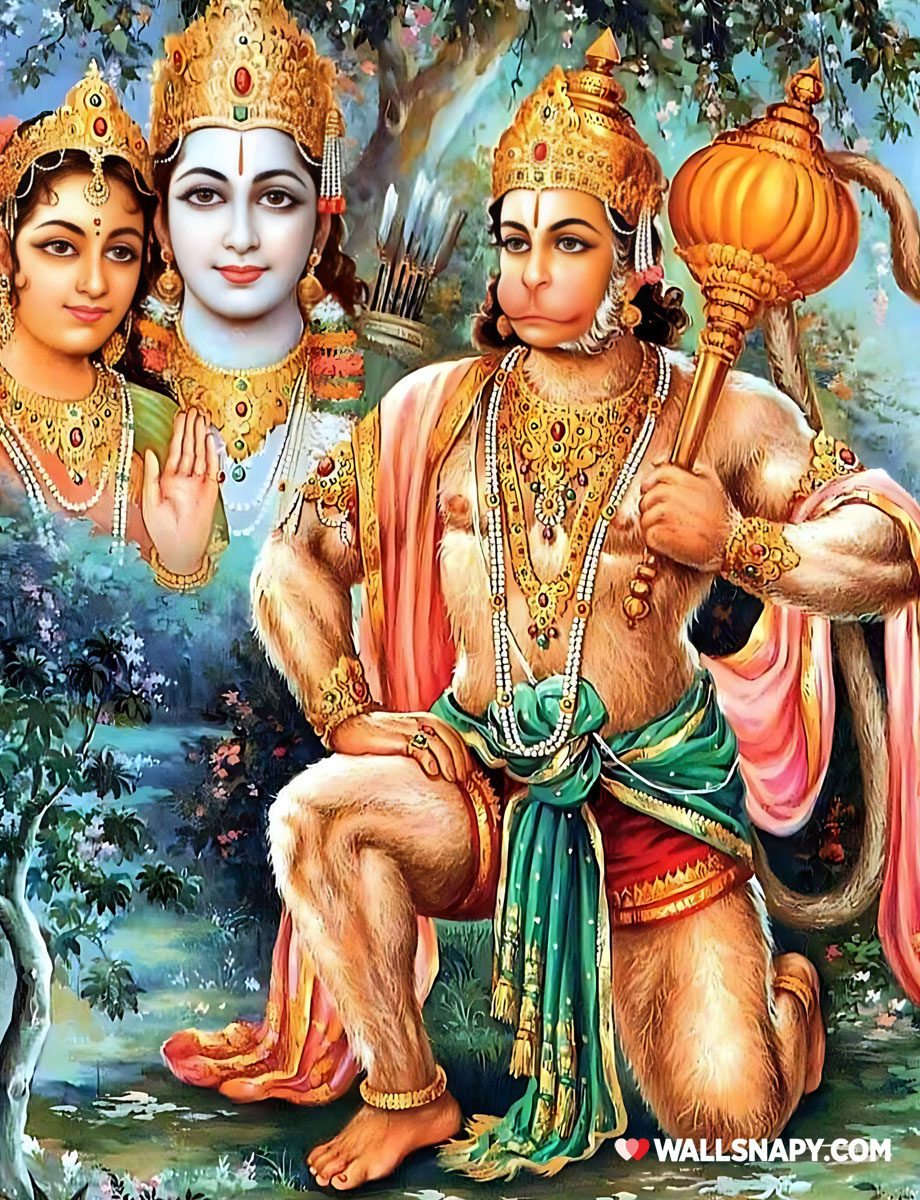 Ram sita hanuman 4k wallpaper download