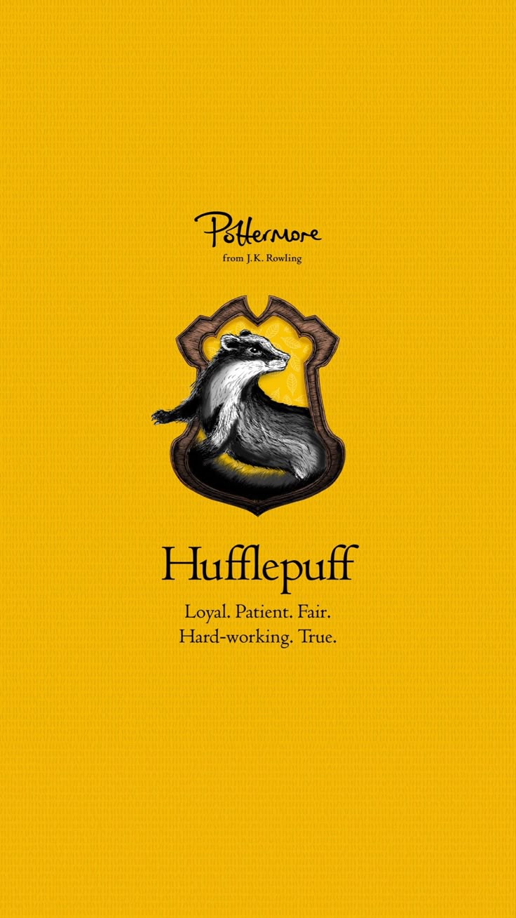 iPhone Hufflepuff Pottermore Wallpaper