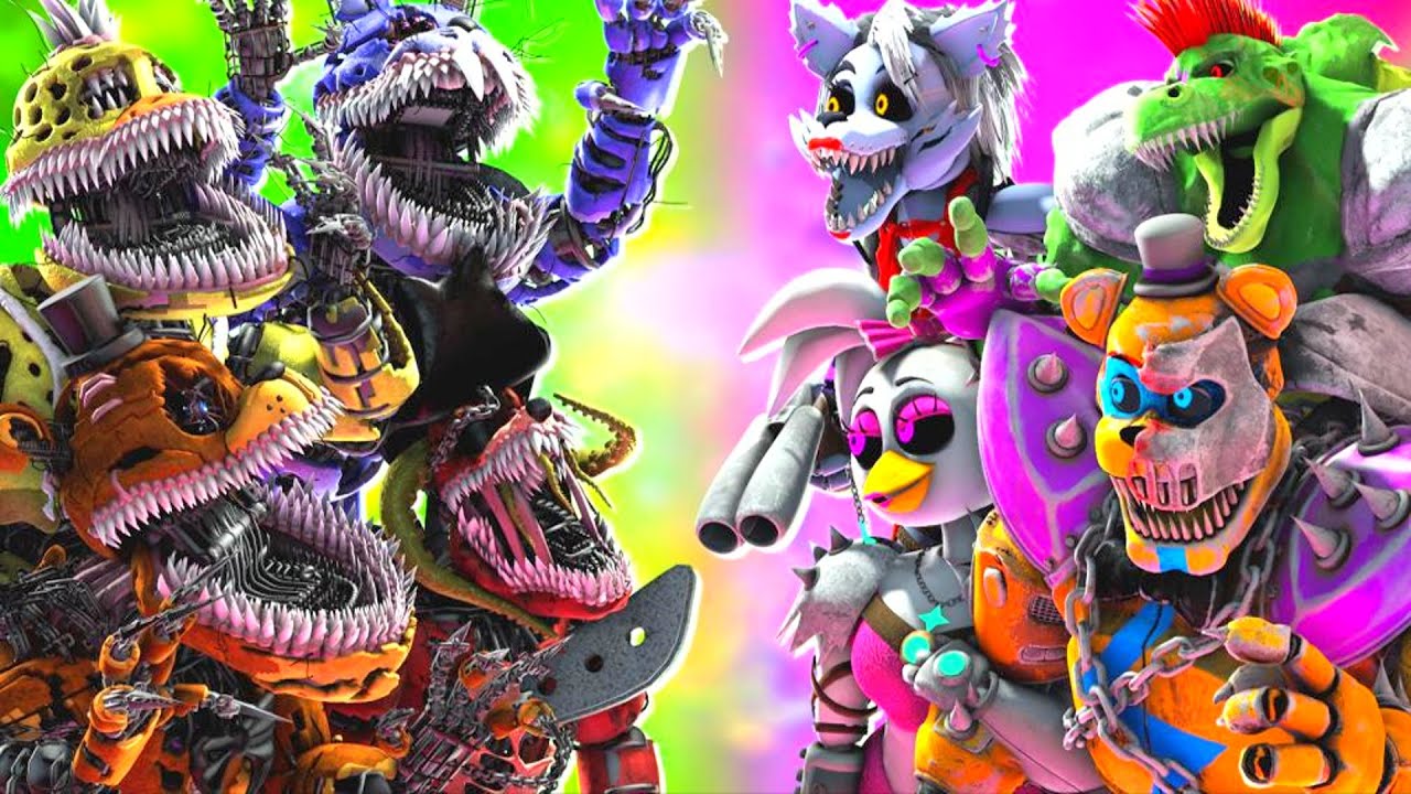 [SFM FNaF DeathRock vs Corrupted