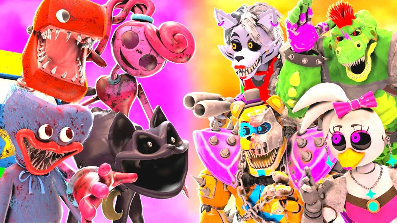 [SFM FNaF DeathRock vs Poppy Playtime Chapter 4