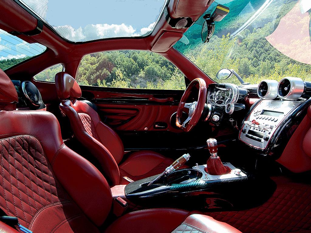 Pagani Zonda F Interior