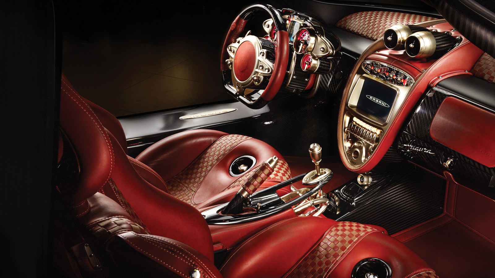 Pagani crafted a divine dashboard, inspired