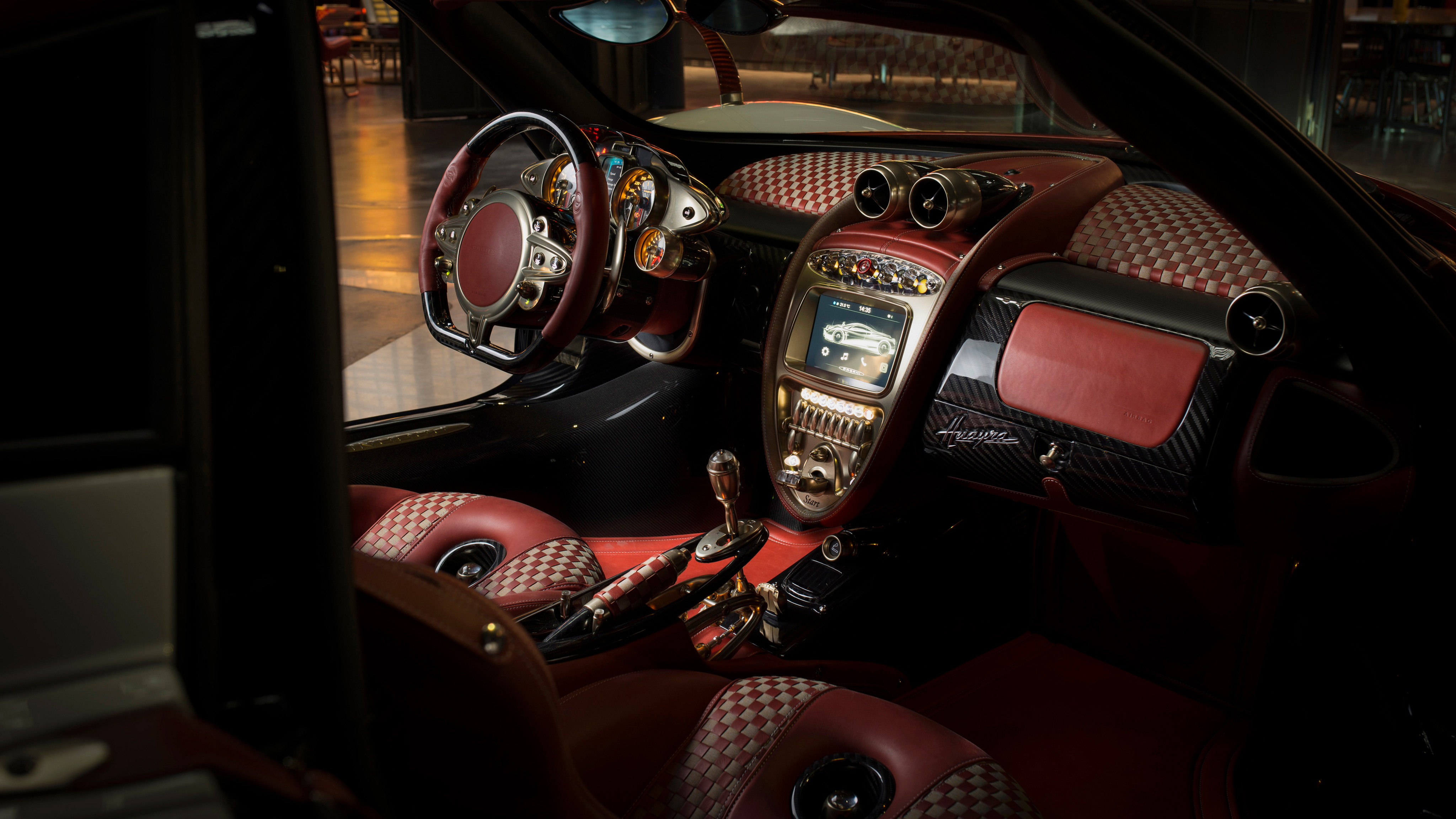 Pagani Huayra Lampo 2018 Interior Wallpaper, HD Cars Wallpaper, 4k Wallpaper Image, Background, Photos and Picture