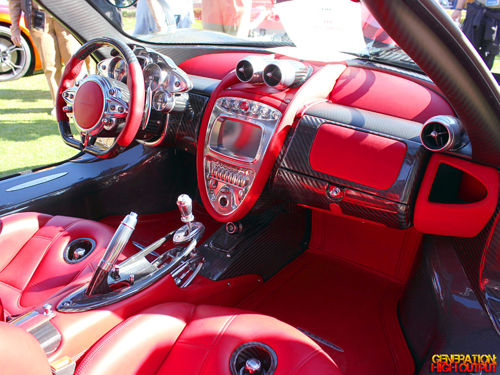 Pagani Huayra Interior. Generation: High Output