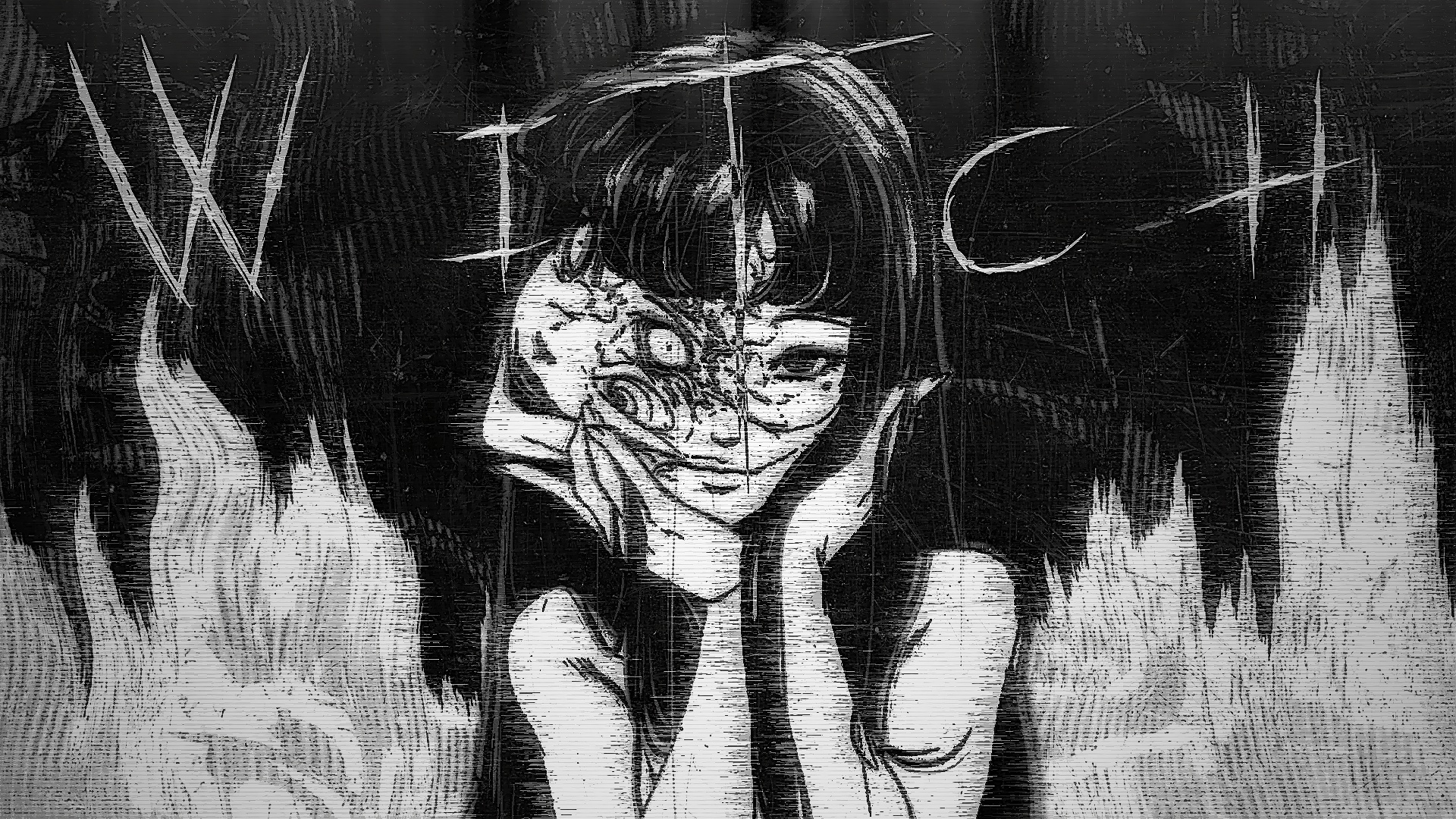 Wallpaper dark, manga, witch, unknown, my project, octarine, Tomie for mobile and desktop, section арт, resolution 1920x1080