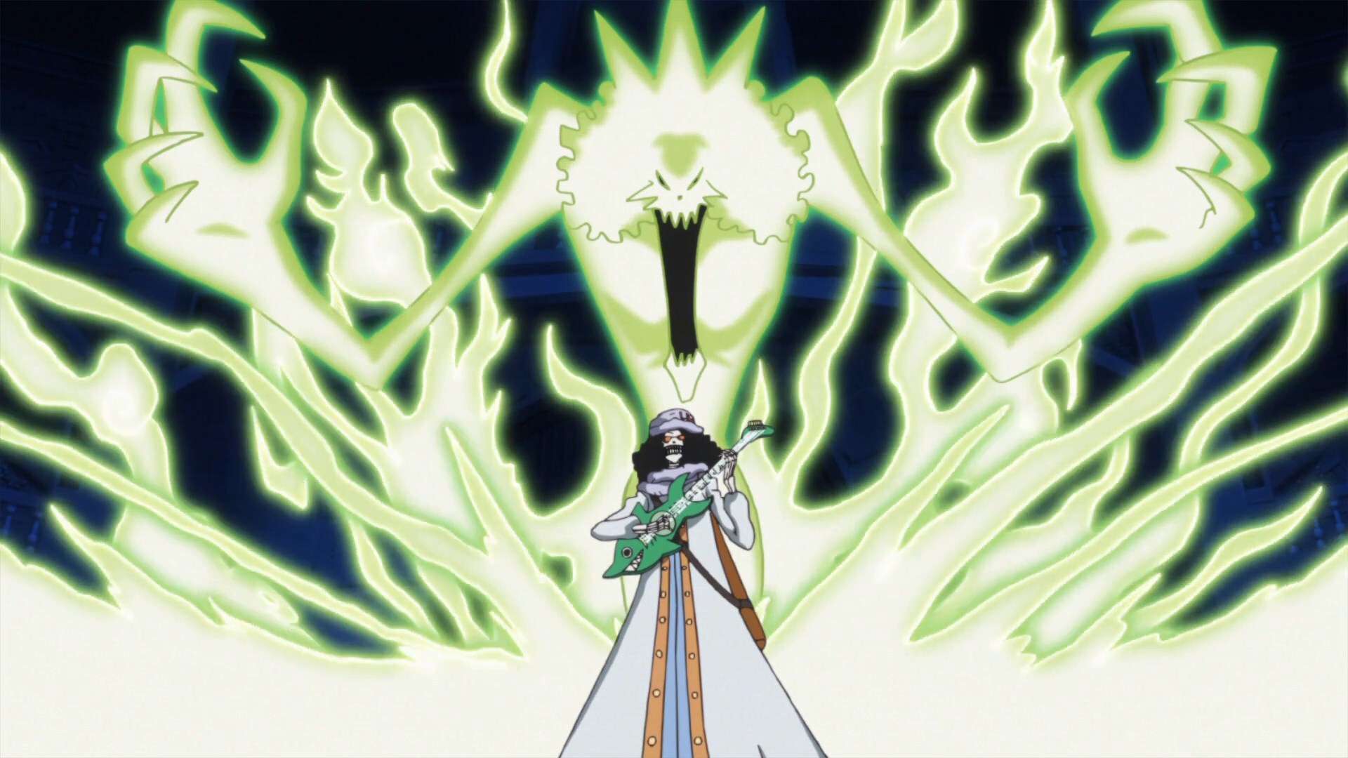 Kuwabara (Yu Yu Hakusho) VS Soul King Brook (One Piece)