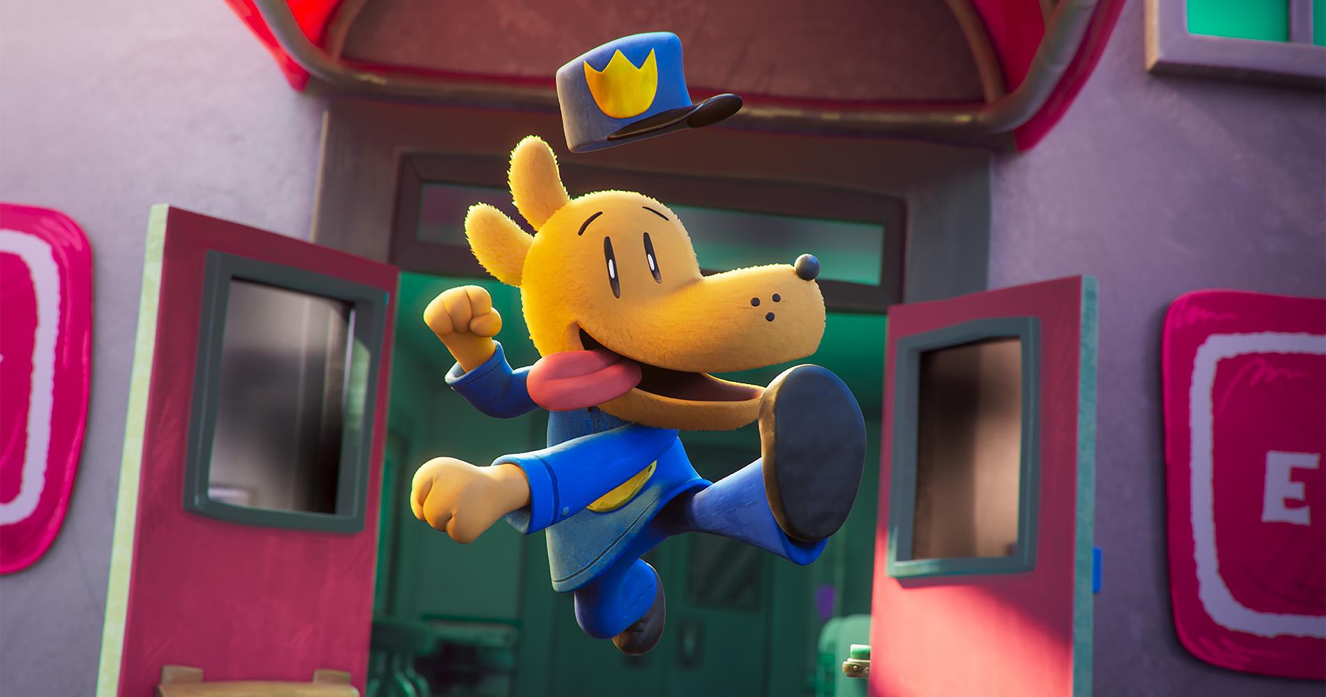 Dog Man HD Wallpaper: Adventure Awaits!