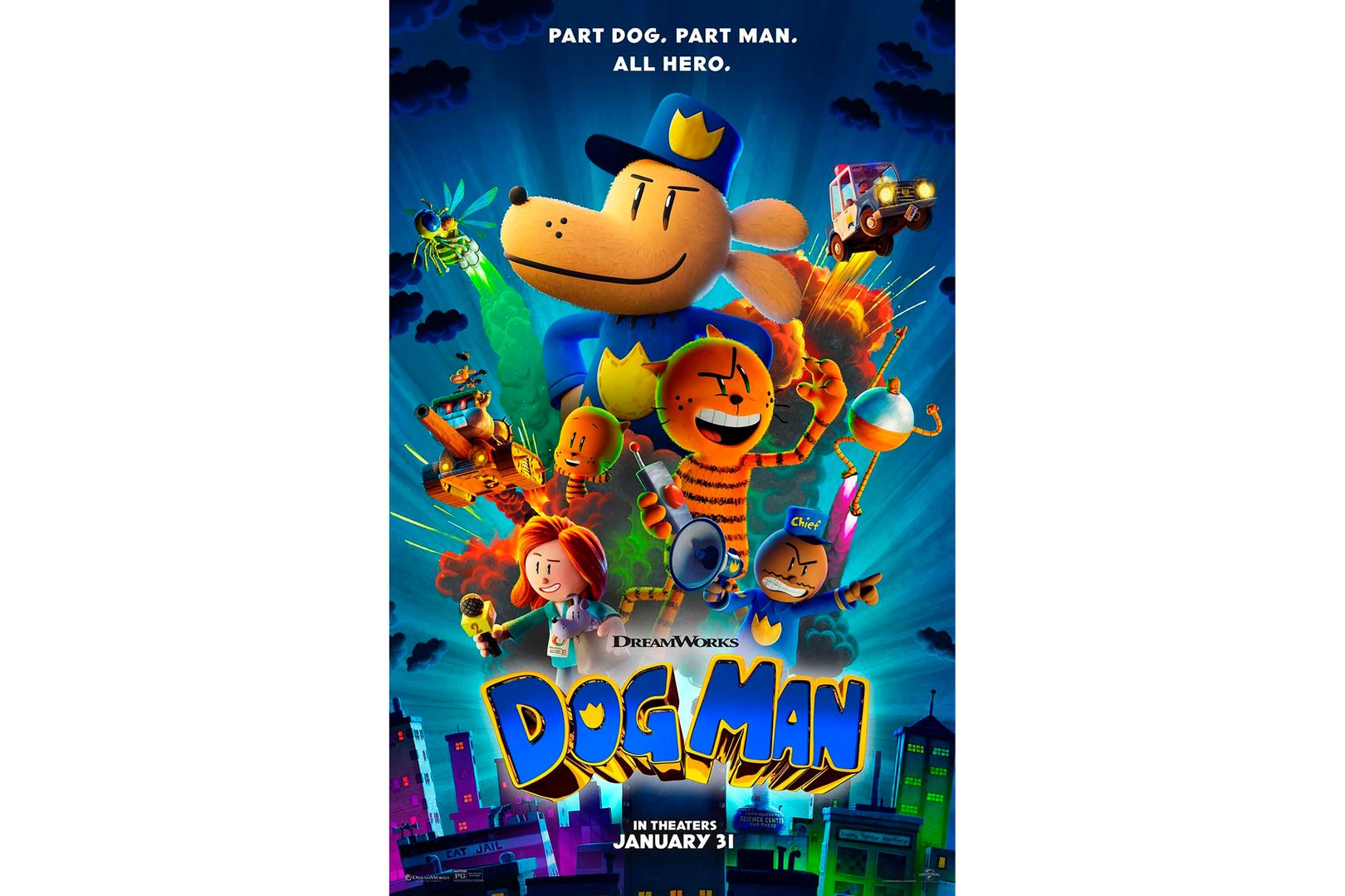 Dog Man: Funny, erratic movie targeting the inner child