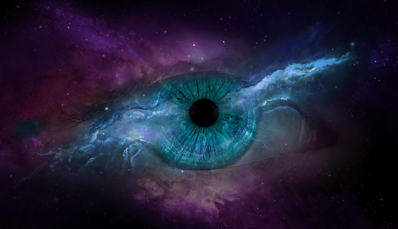 Download Eye Space Cosmos. Royalty Free Stock Illustration Image