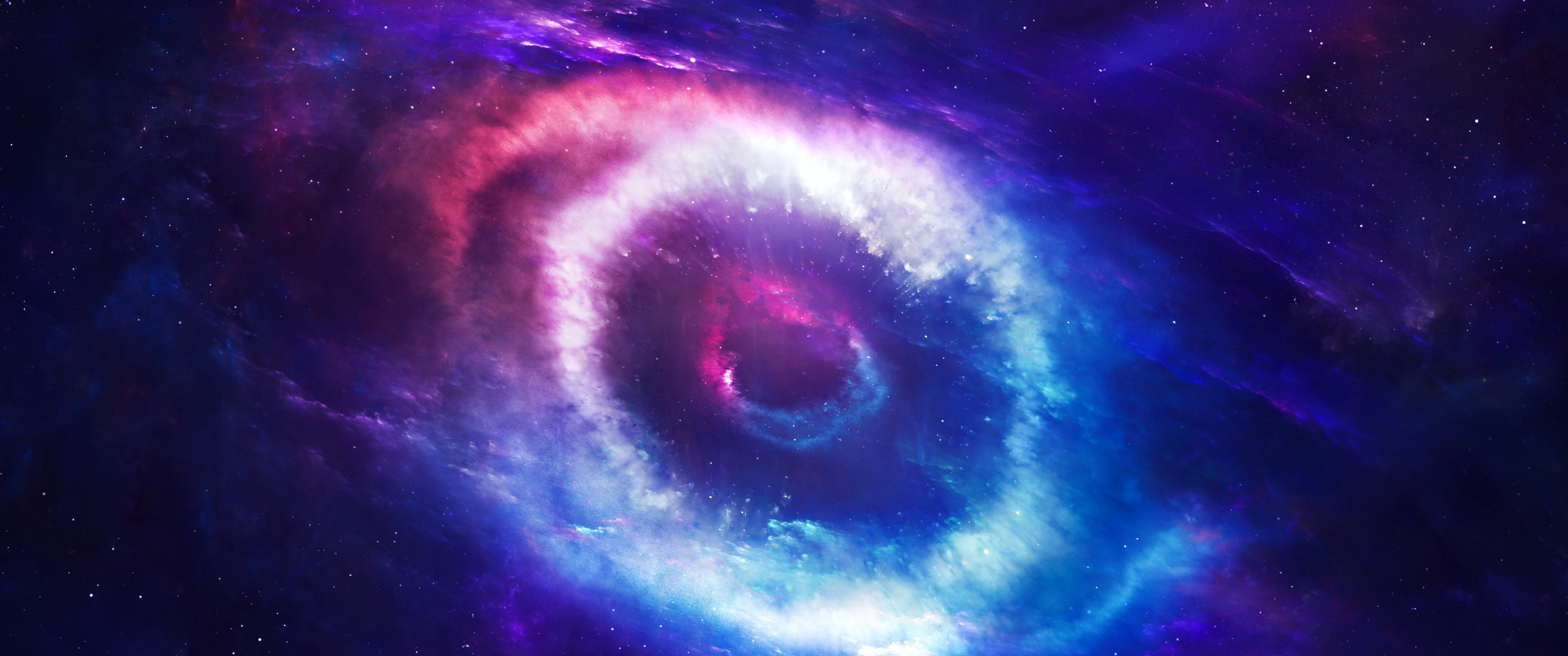 Galaxy Eye 21:9 Wallpaper. Ultrawide Monitor 21:9 Wallpaper