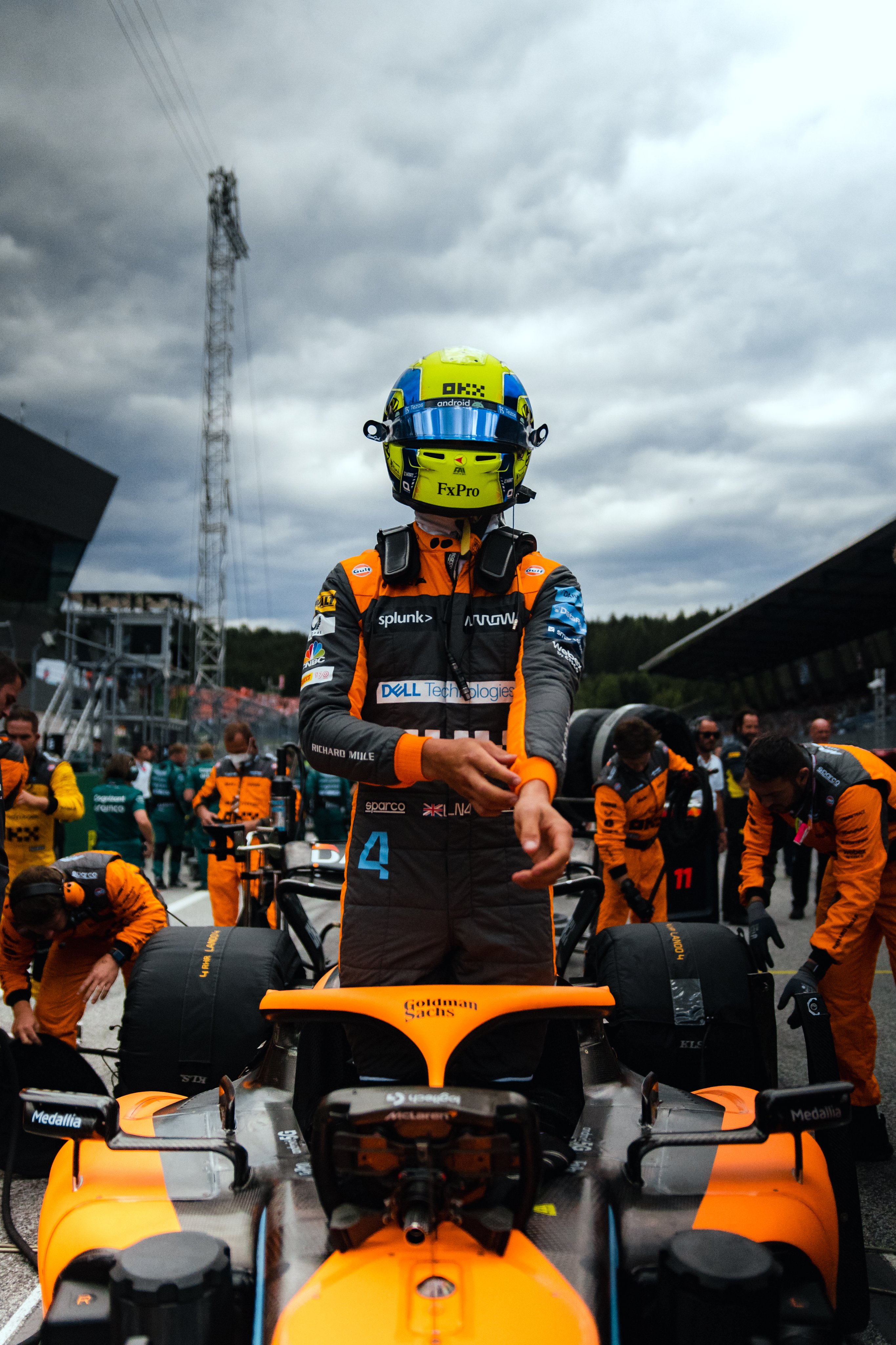 McLaren aesthetic angles of the #AustrianGP through a McLaren lens