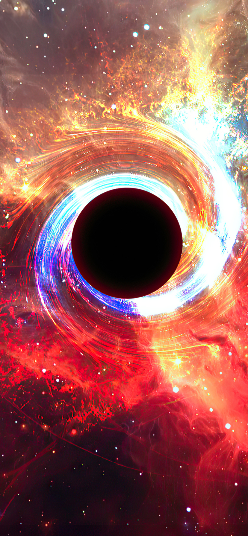 Phone wallpaper: Sci Fi, Black Hole, Space 1426432