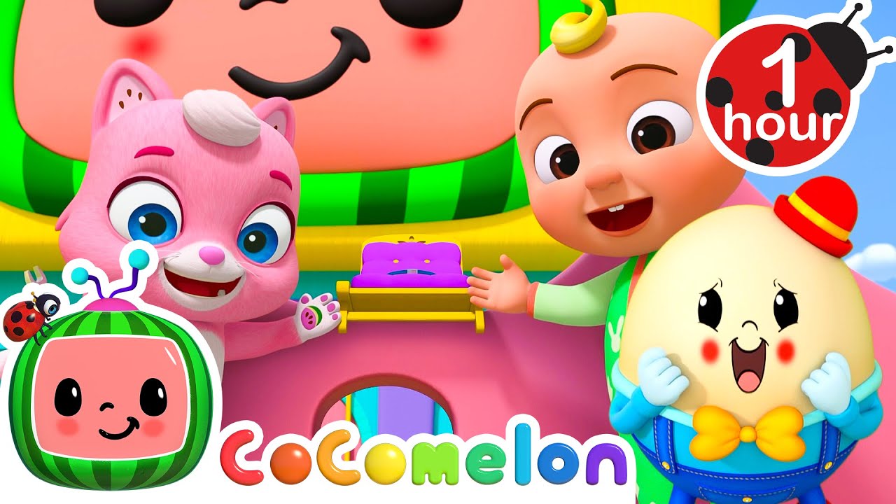 JJ Saves Humpty Dumpty Hour of CoComelon Animal Time. Nursery Rhymes for Kids