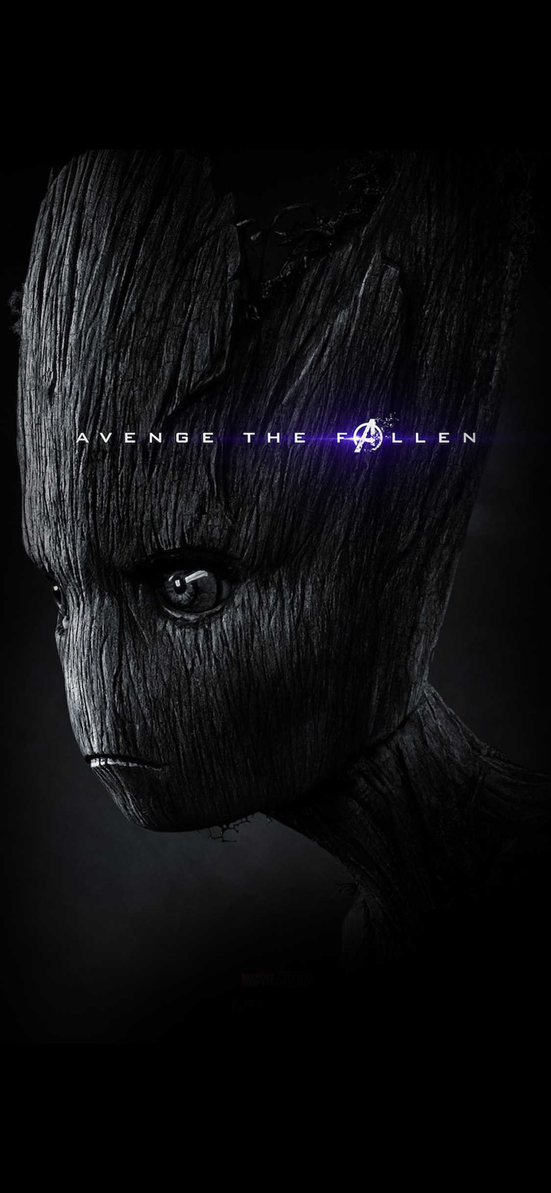 iPhone X wallpaper. iamggroot avengers endgame marvel film poster art